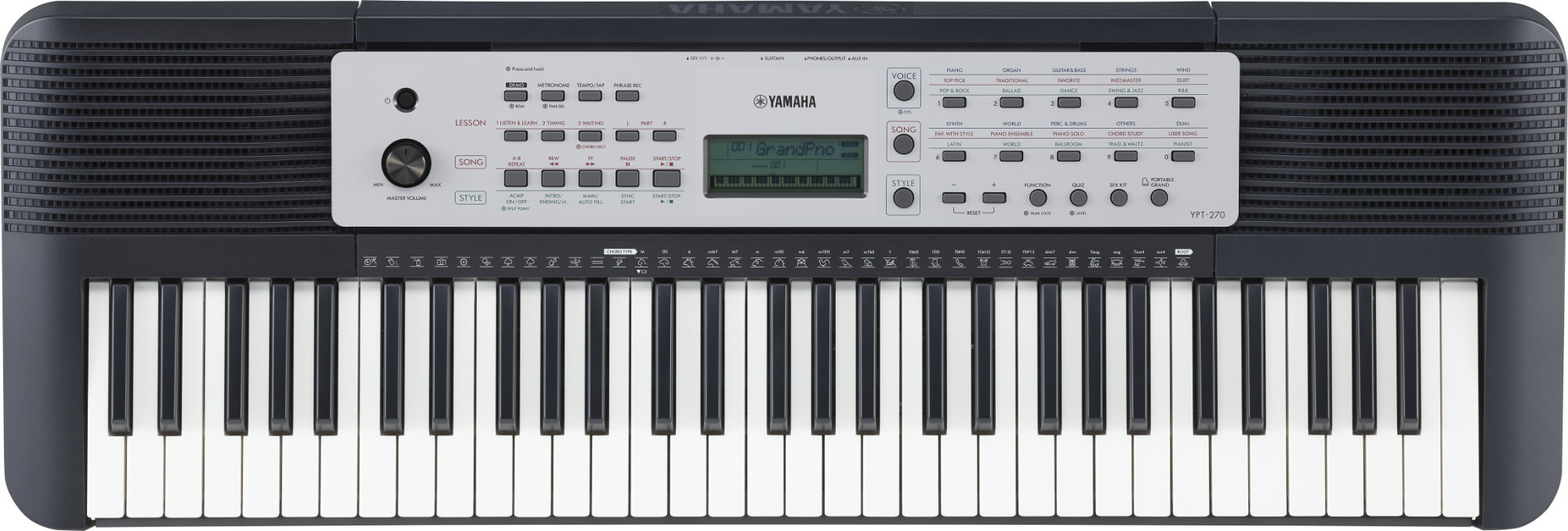 Yamaha YPT-270 Keyboard  - 1A Showroom Modell (Zustand: wie neu, in OVP)