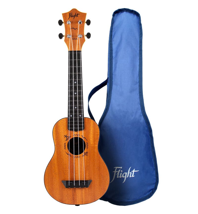 Flight TUS53 Mahagony Travel Sopran Ukulele  - Retoure (Zustand: sehr gut)