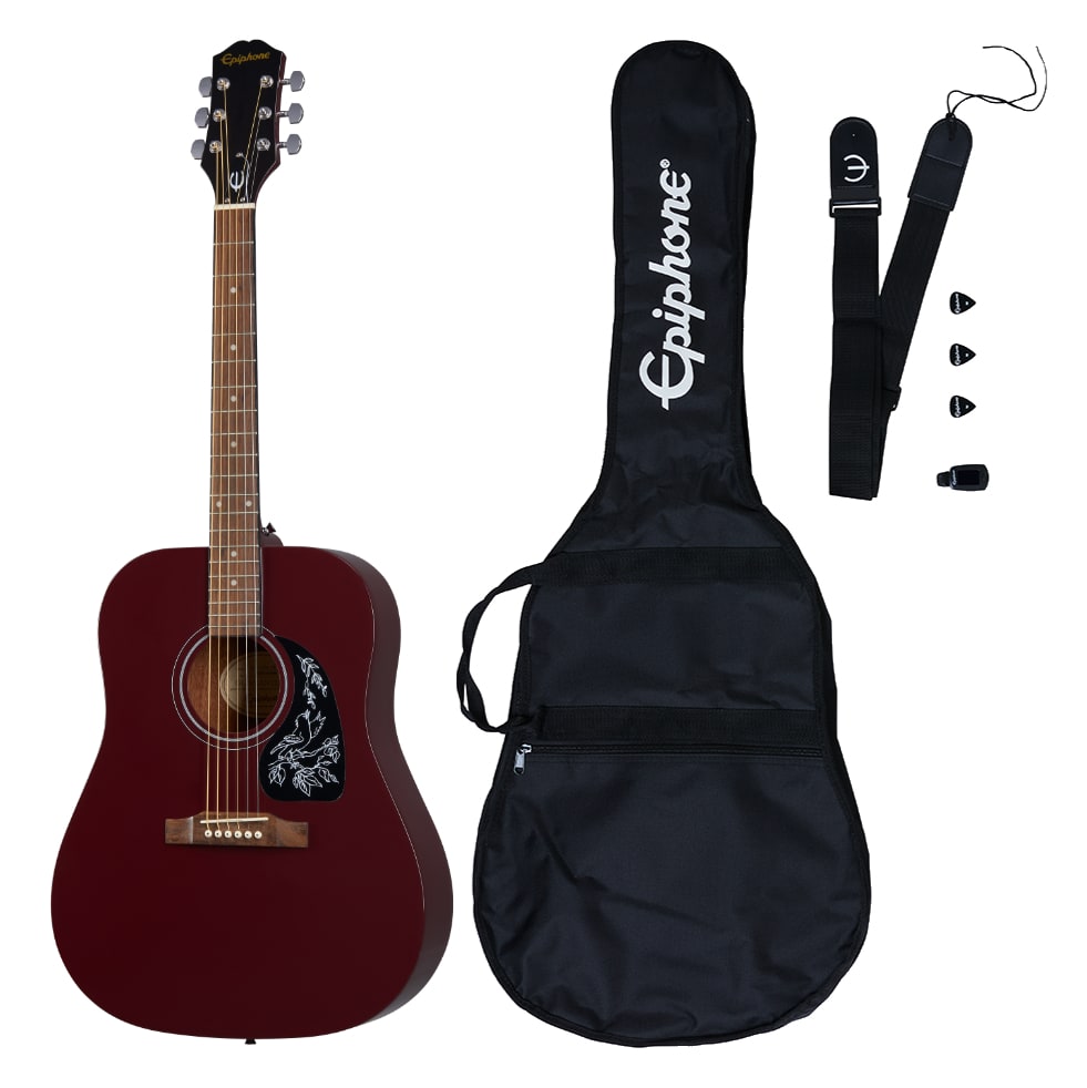 Epiphone Starling Acoustic Player Pack Wine Red  - 1A Showroom Modell (Zustand: wie neu, in OVP)