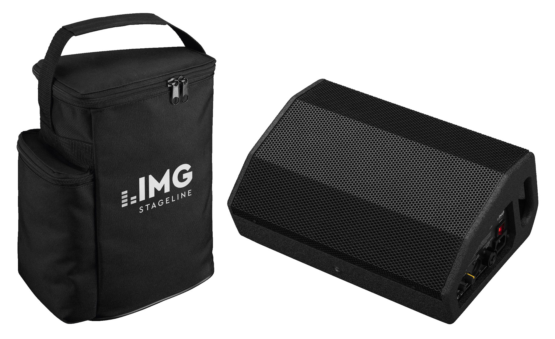 IMG Stageline Flat-M200 Bühnenmonitor Set