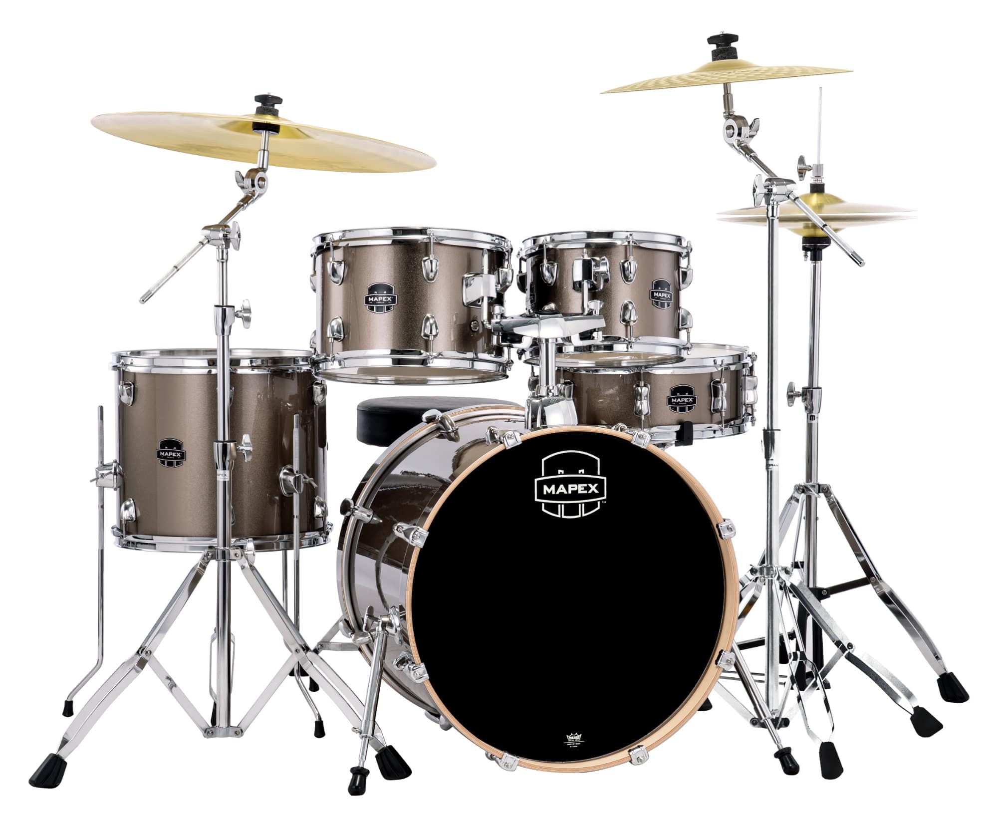 Mapex Venus Fusion Drumkit Copper Metallic