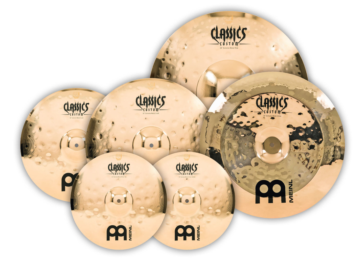 Meinl Classics Custom Extreme Metal Cymbal Set