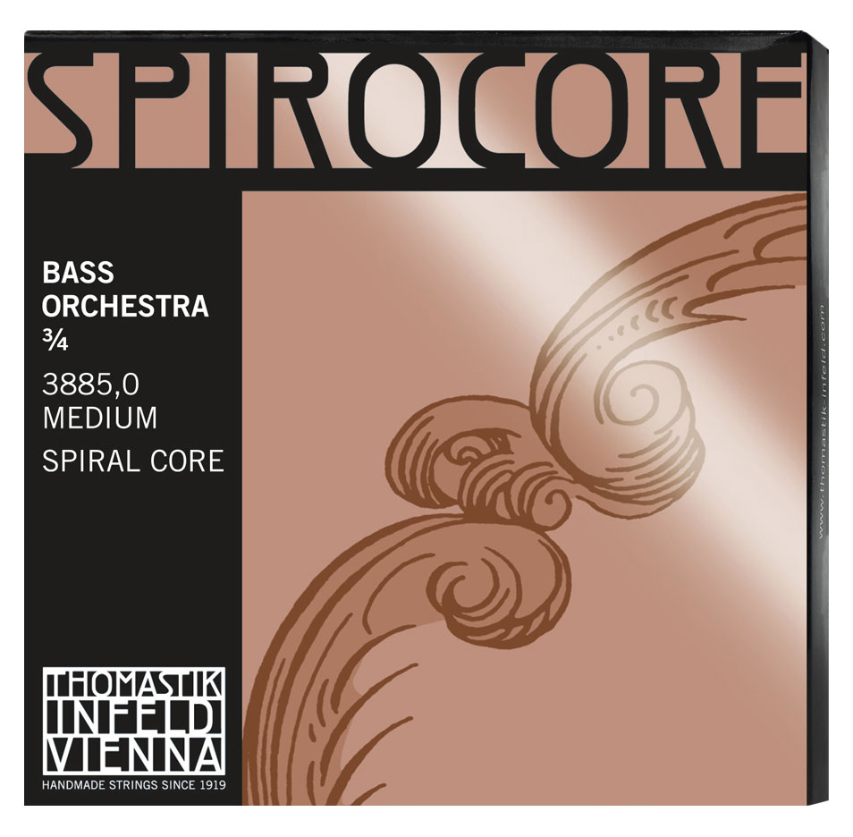 Thomastik Spirocore Orchestra 3/4 M Saitensatz für Kontrabass