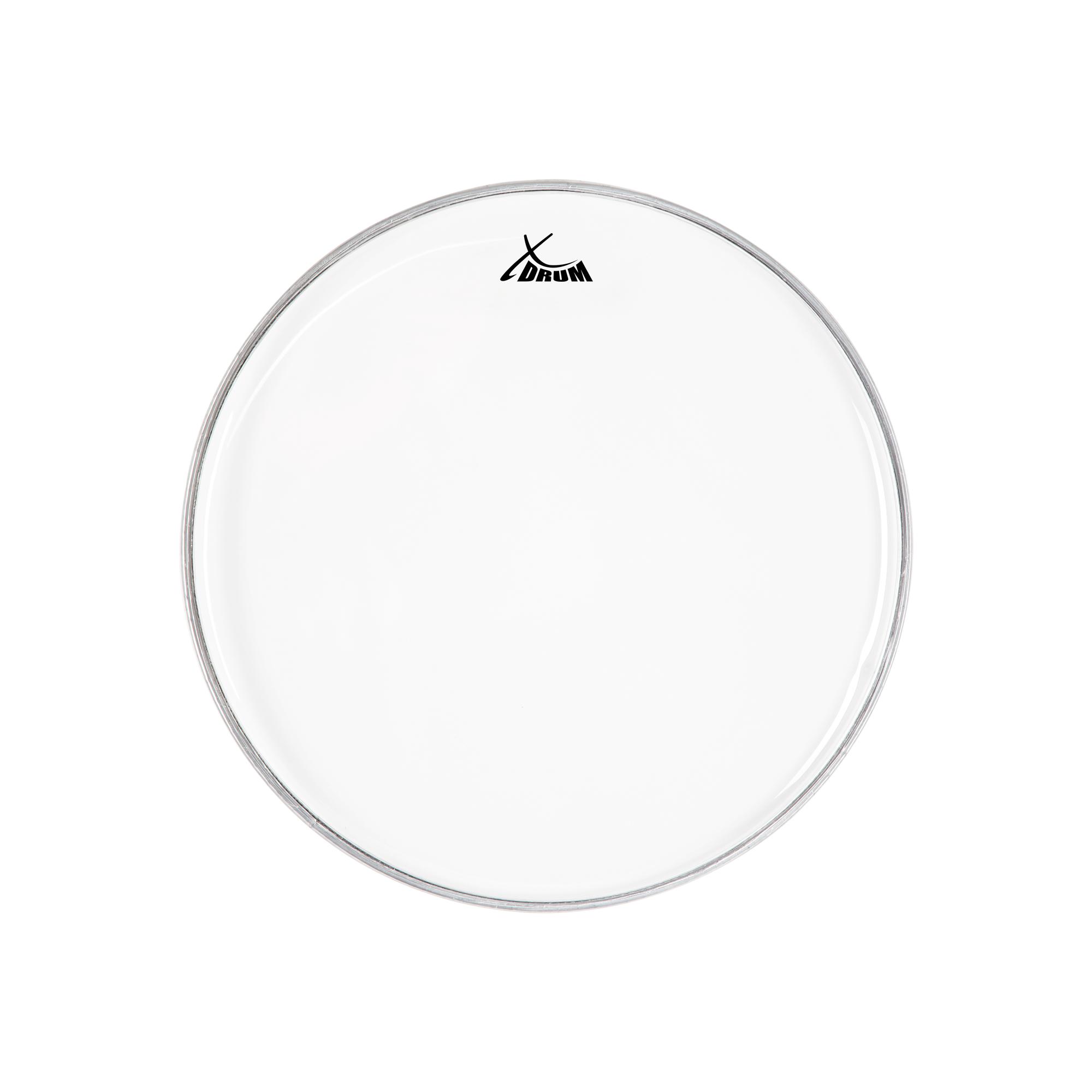 XDrum 16" Fell Transparent, einschichtig