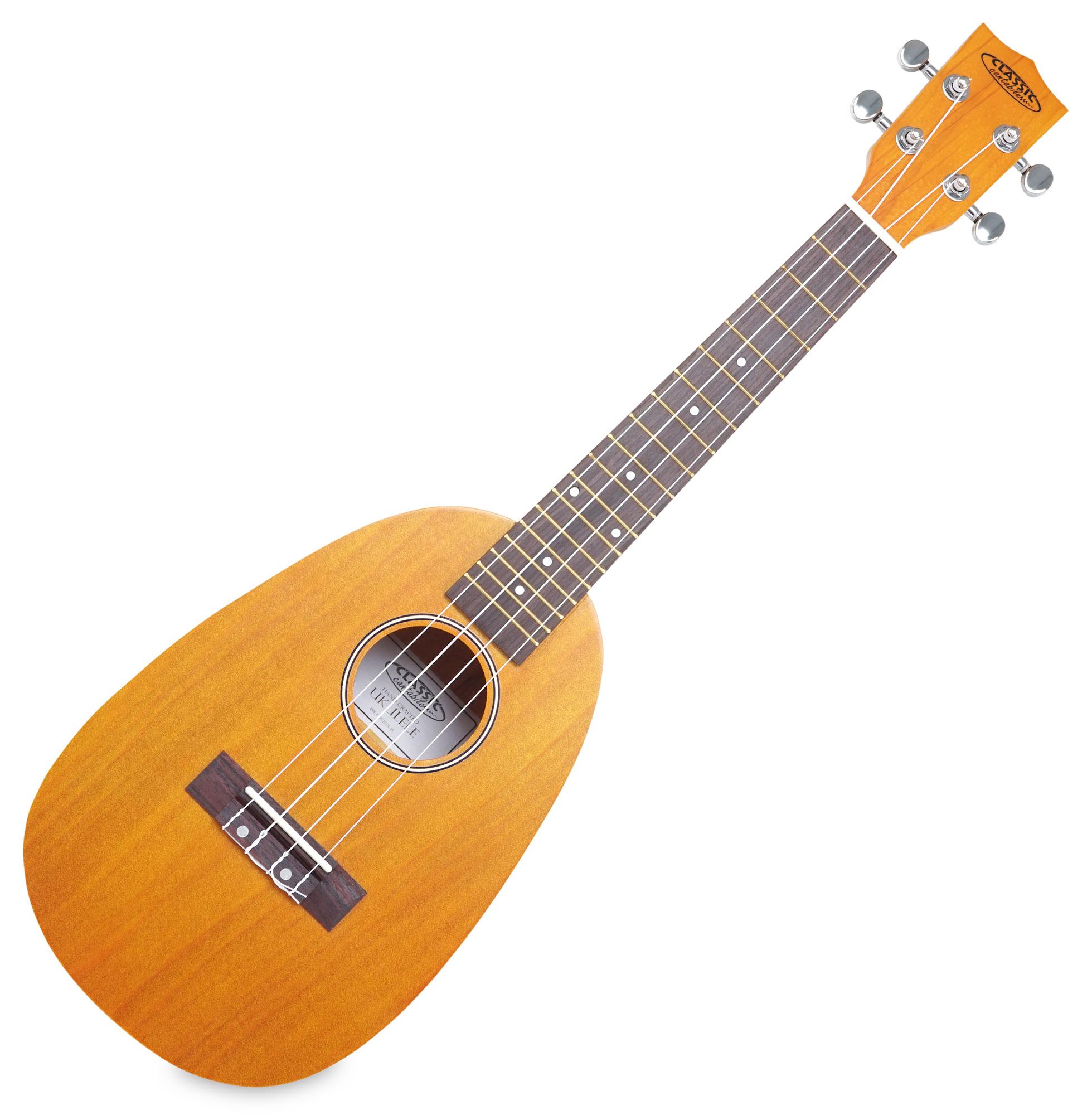 Classic Cantabile UC-240P NAT 24" Konzert-Ukulele Pineapple  - Retoure (Zustand: sehr gut)