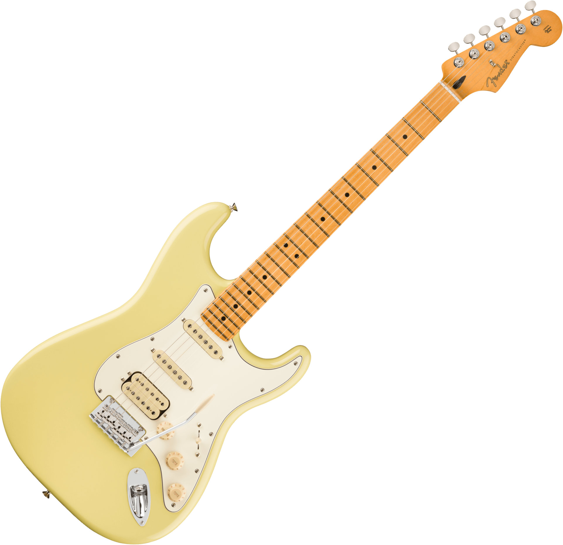 Fender Player II Stratocaster HSS MN Hialeah Yellow  - Retoure (Zustand: sehr gut)