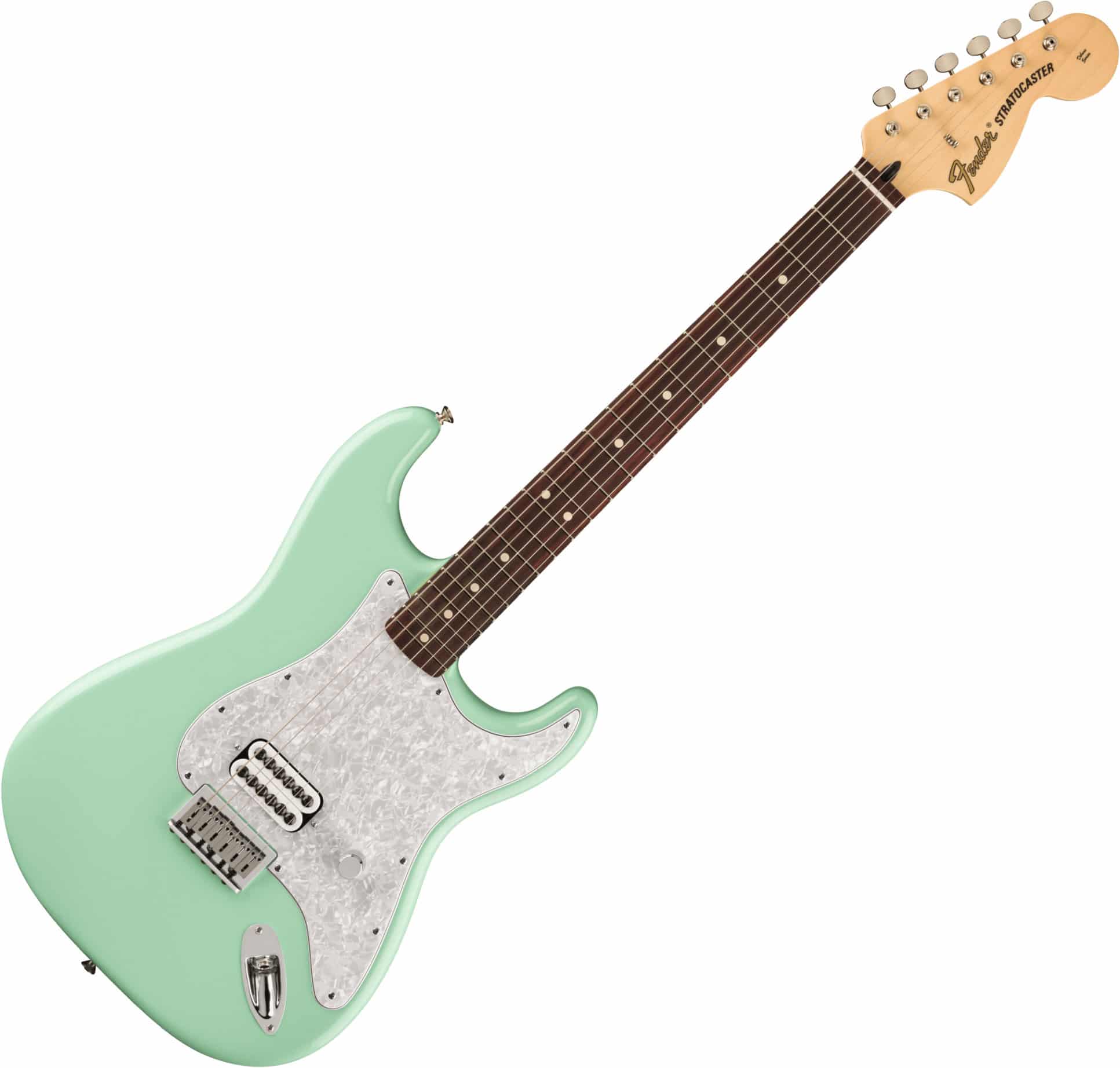 Fender LTD Tom Delonge Stratocaster Surf Green RW   - Retoure (Zustand: sehr gut)