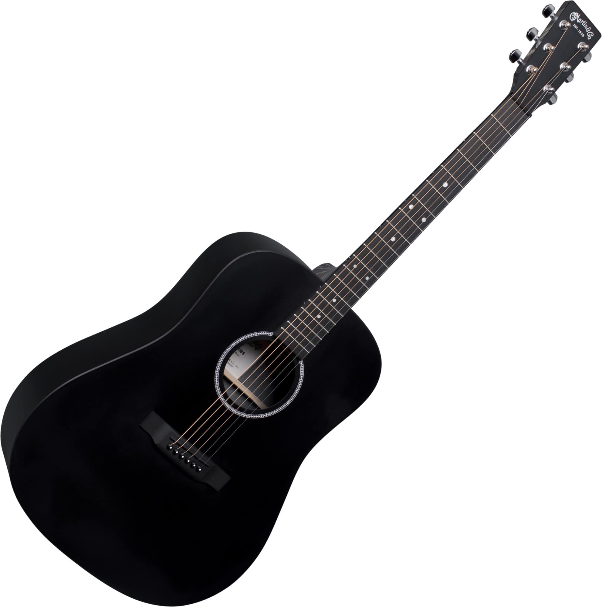 Martin D-X1 BLK Westerngitarre Black