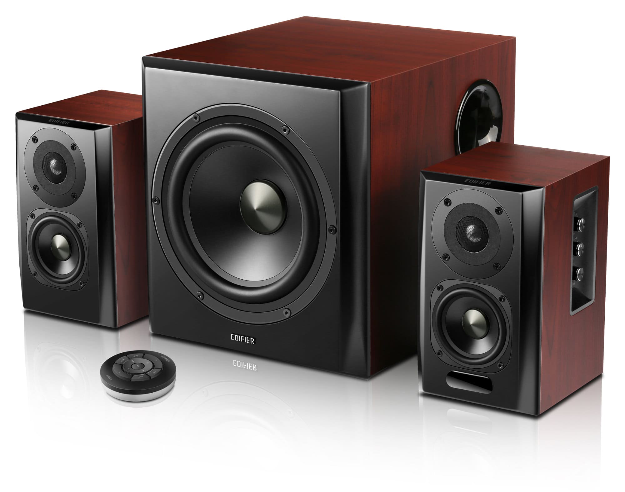 Edifier S350DB 2.1 Soundsystem Wood  - Retoure (Zustand: gut)