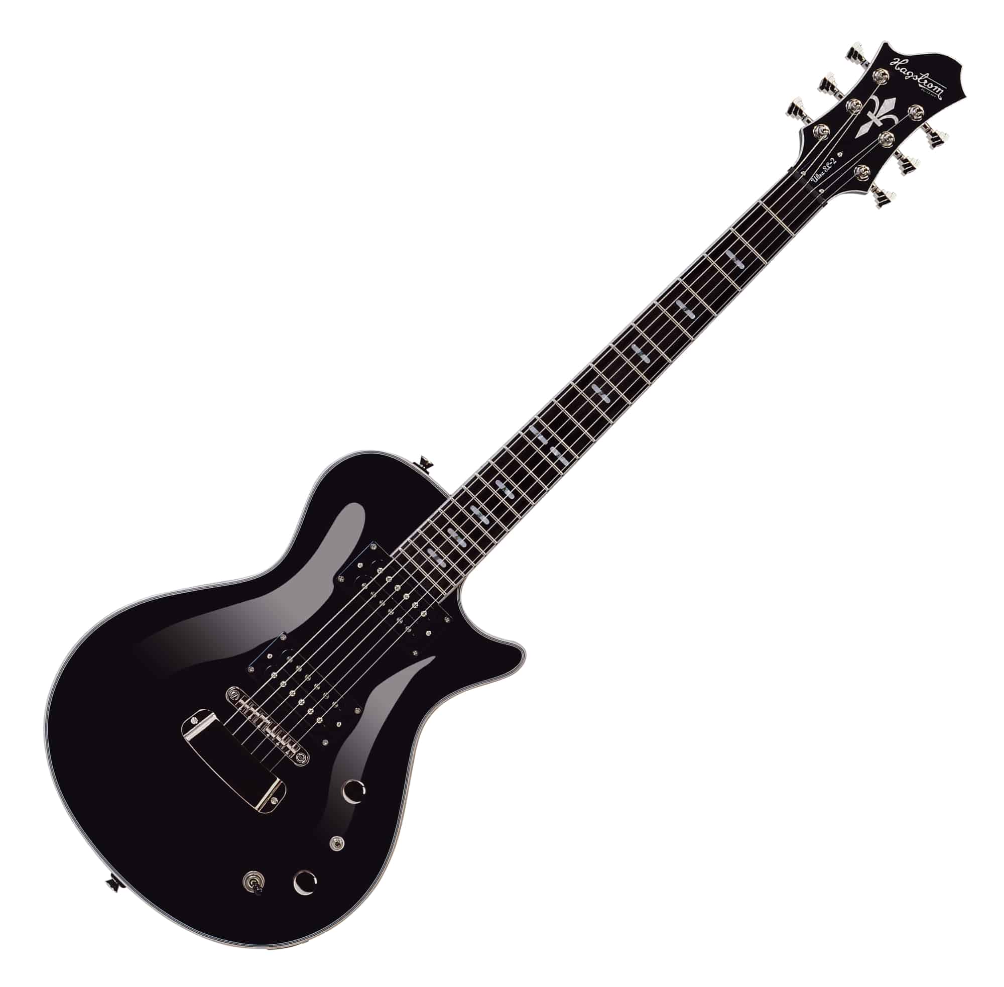 Hagstrom Ultra Swede Black Gloss  - Retoure (Zustand: sehr gut)