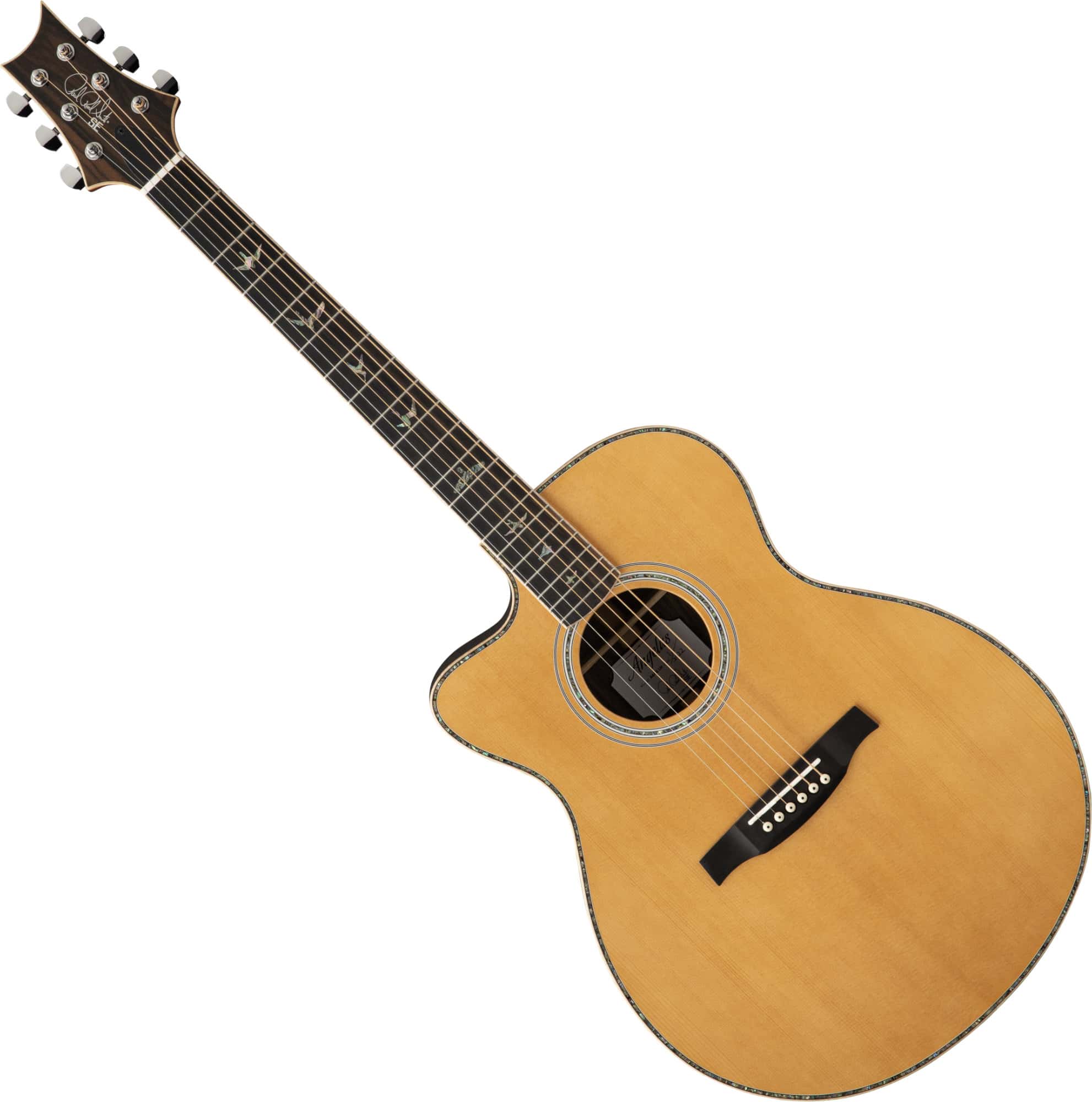 PRS A60E Lefty Natural  - 1A Showroom Modell (Zustand: wie neu, in OVP)