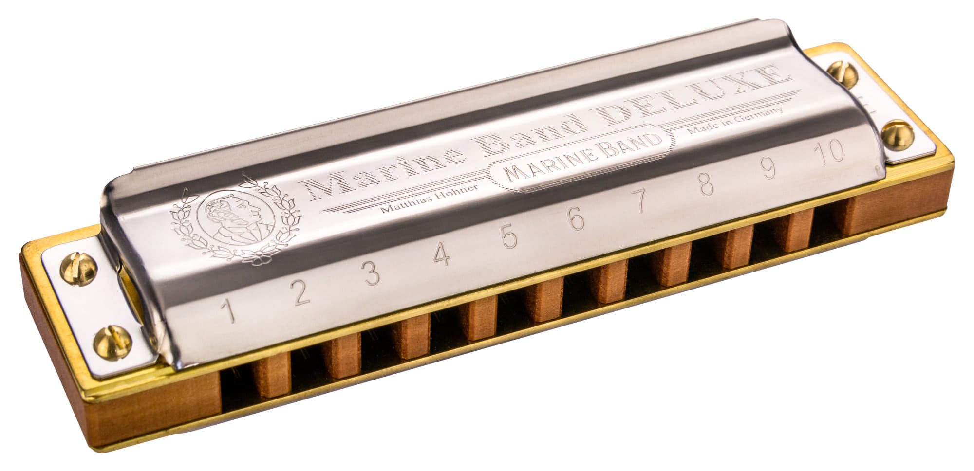 Hohner Marine Band Deluxe C Mundharmonika  - Retoure (Zustand: sehr gut)