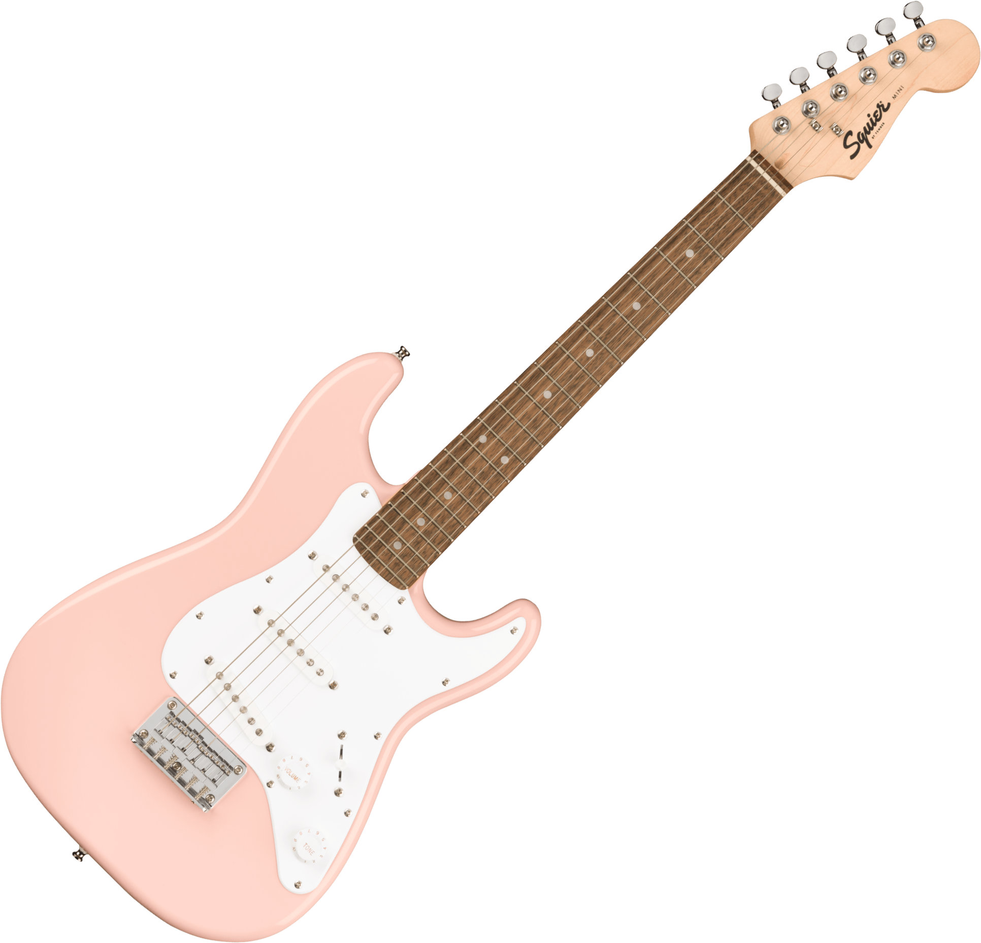 Squier Mini Stratocaster Shell Pink  - Retoure (Zustand: sehr gut)