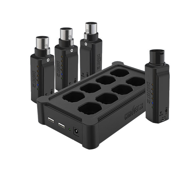 Chauvet DJ D-Fi XLR Pack Wireless DMX Set