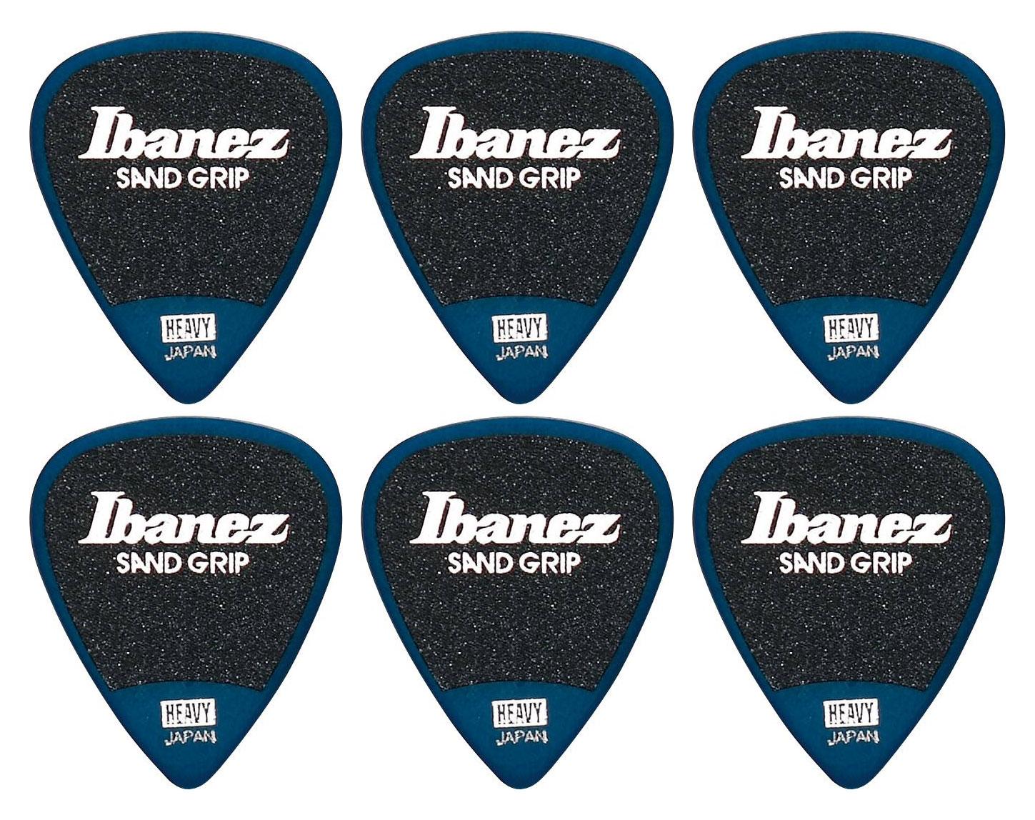 Ibanez PA14HSG-DB Picks Wizard Sand Heavy - 6er Pack