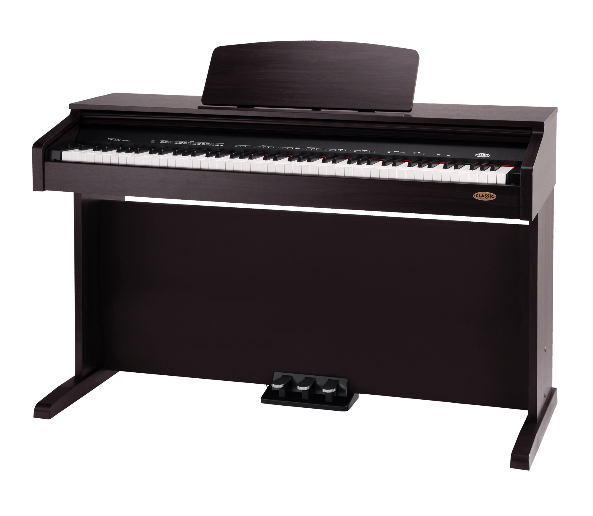 Classic Cantabile DP-210 RH E-Piano Rosenholz  - Retoure (Verpackungsschaden)