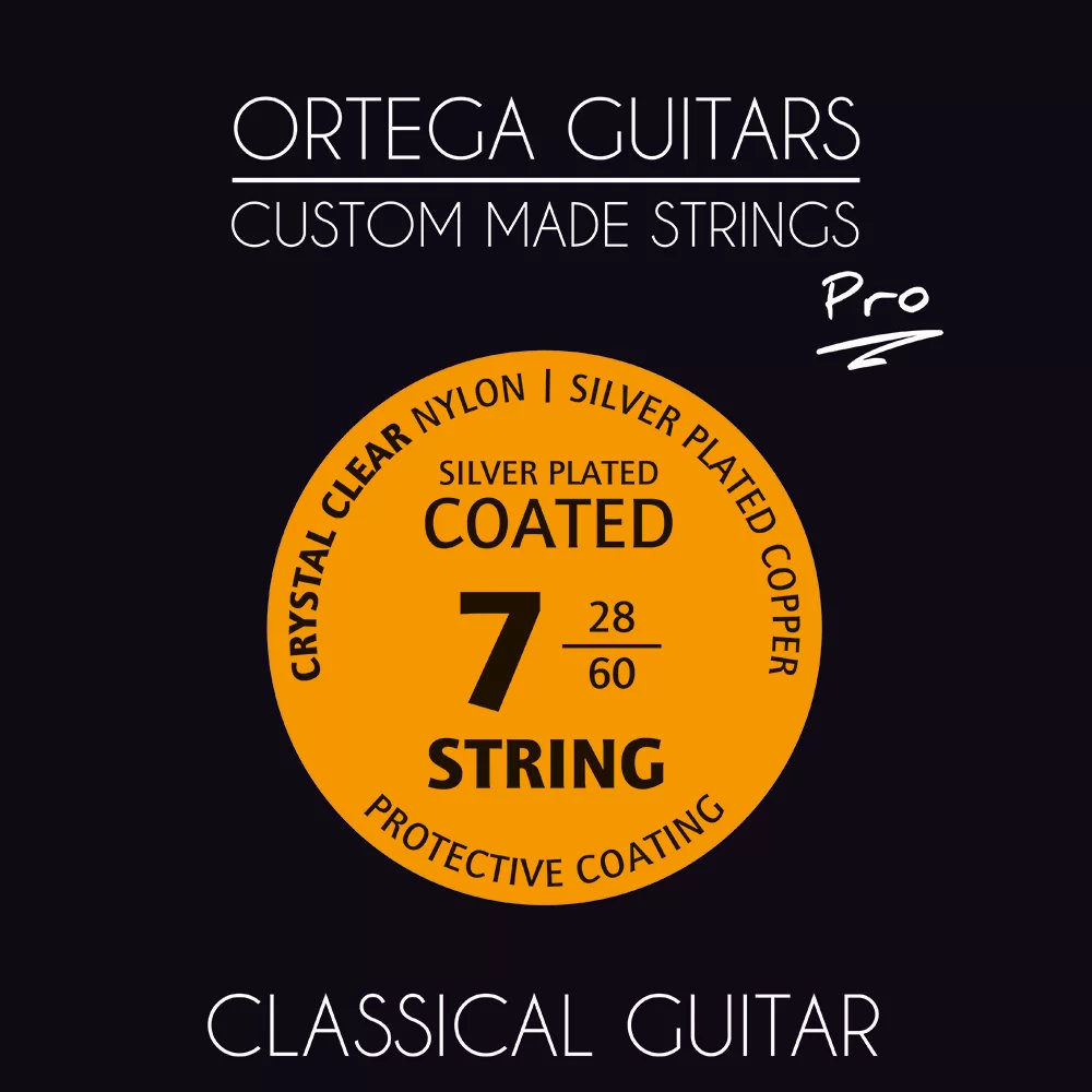 Ortega NYP7 Classical Guitar 7Str Set