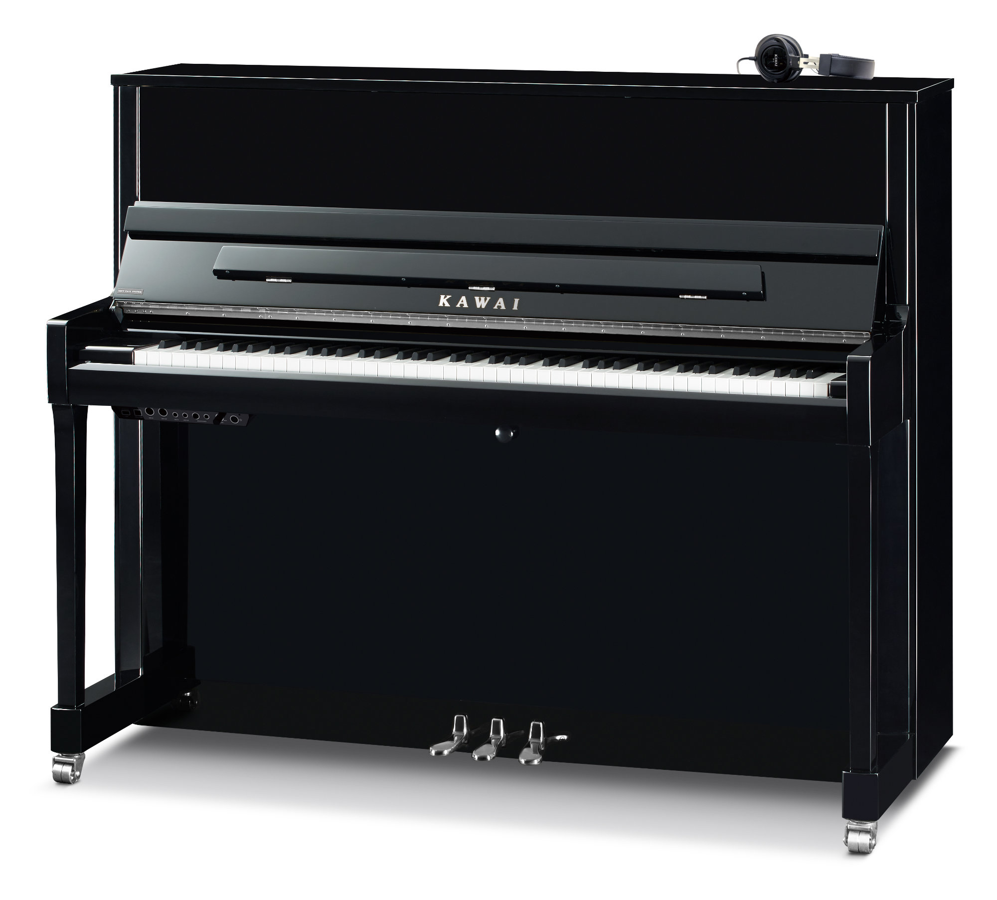 Kawai ATX4 Anytime K-300 E/P SL Klavier Schwarz Hochglanz  - 1A Showroom Modell (Zustand: wie neu, in OVP)