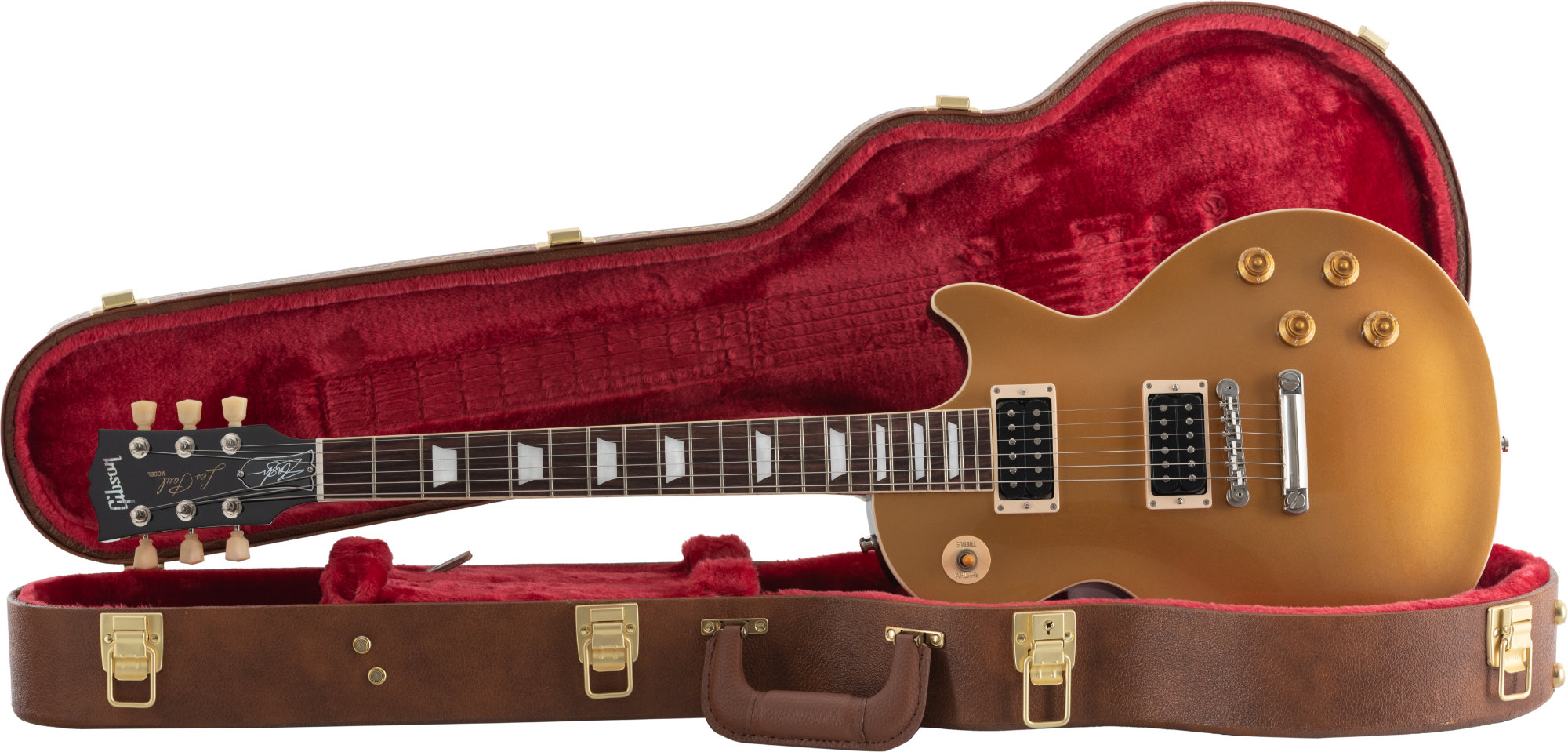 Gibson Slash "Victoria" Les Paul Standard Goldtop  - 1A Showroom Modell (Zustand: wie neu, in OVP)