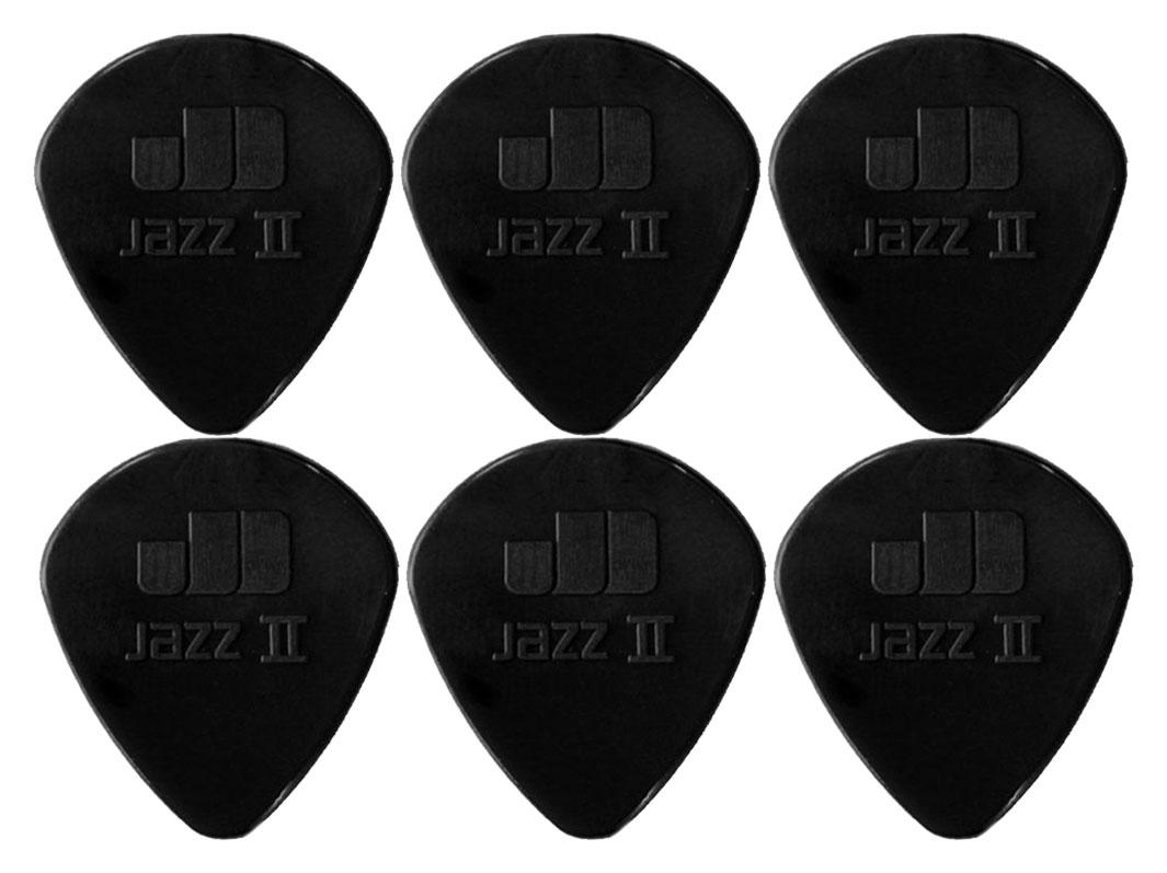 Dunlop Stiffo Jazz II Picks 1,18 mm 6er Player's Pack