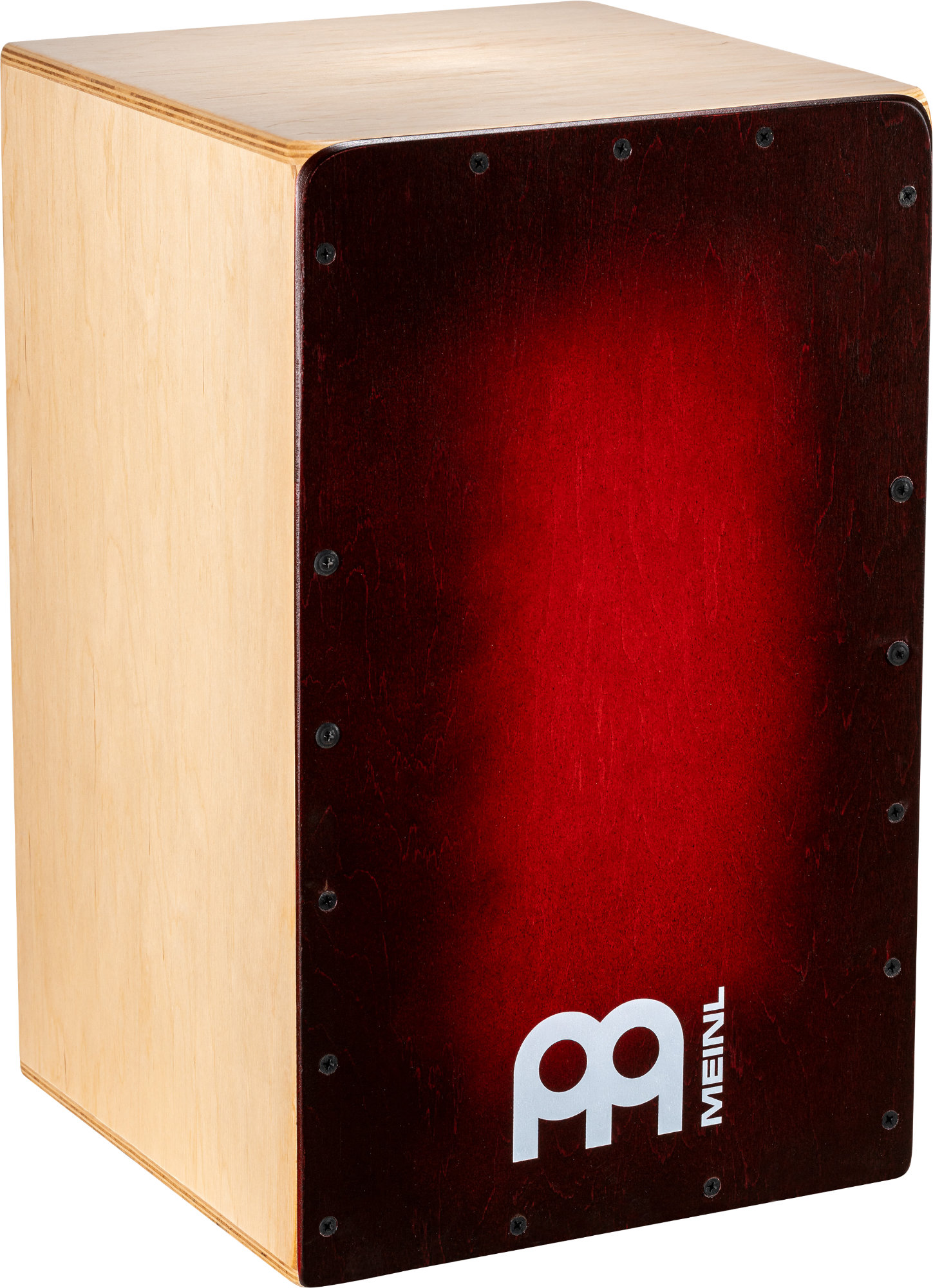 Meinl Percussion Snarecraft Series Snare Cajon 100 Special Edition Red Burst