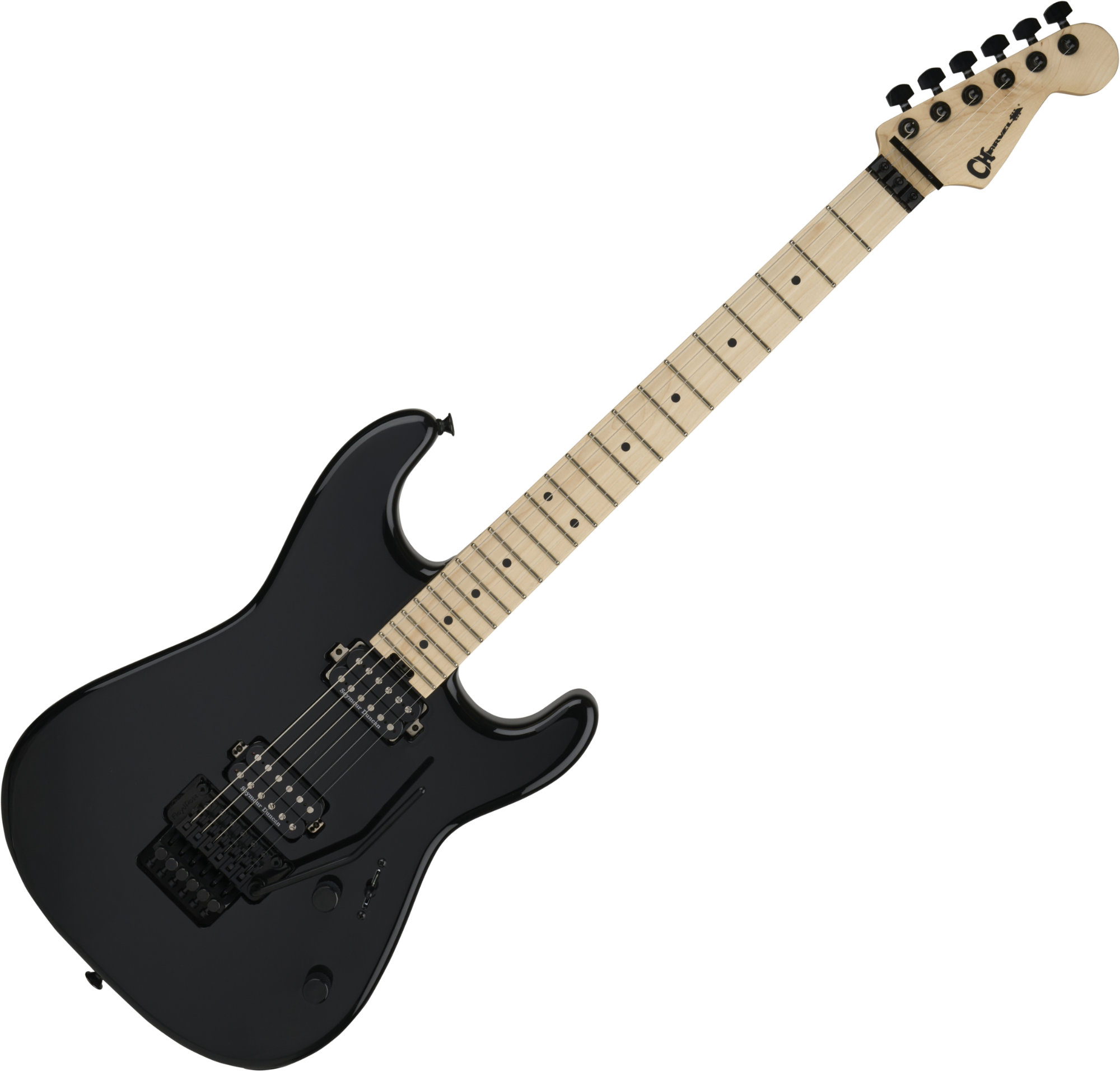 Charvel Pro-Mod San Dimas Style 1 HH FR MPL Gloss Black