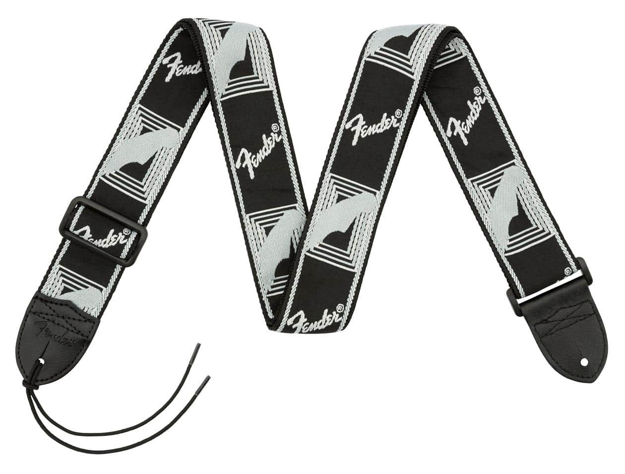 Fender Strap 2" Monogramm Black/Light Grey/Dark Grey