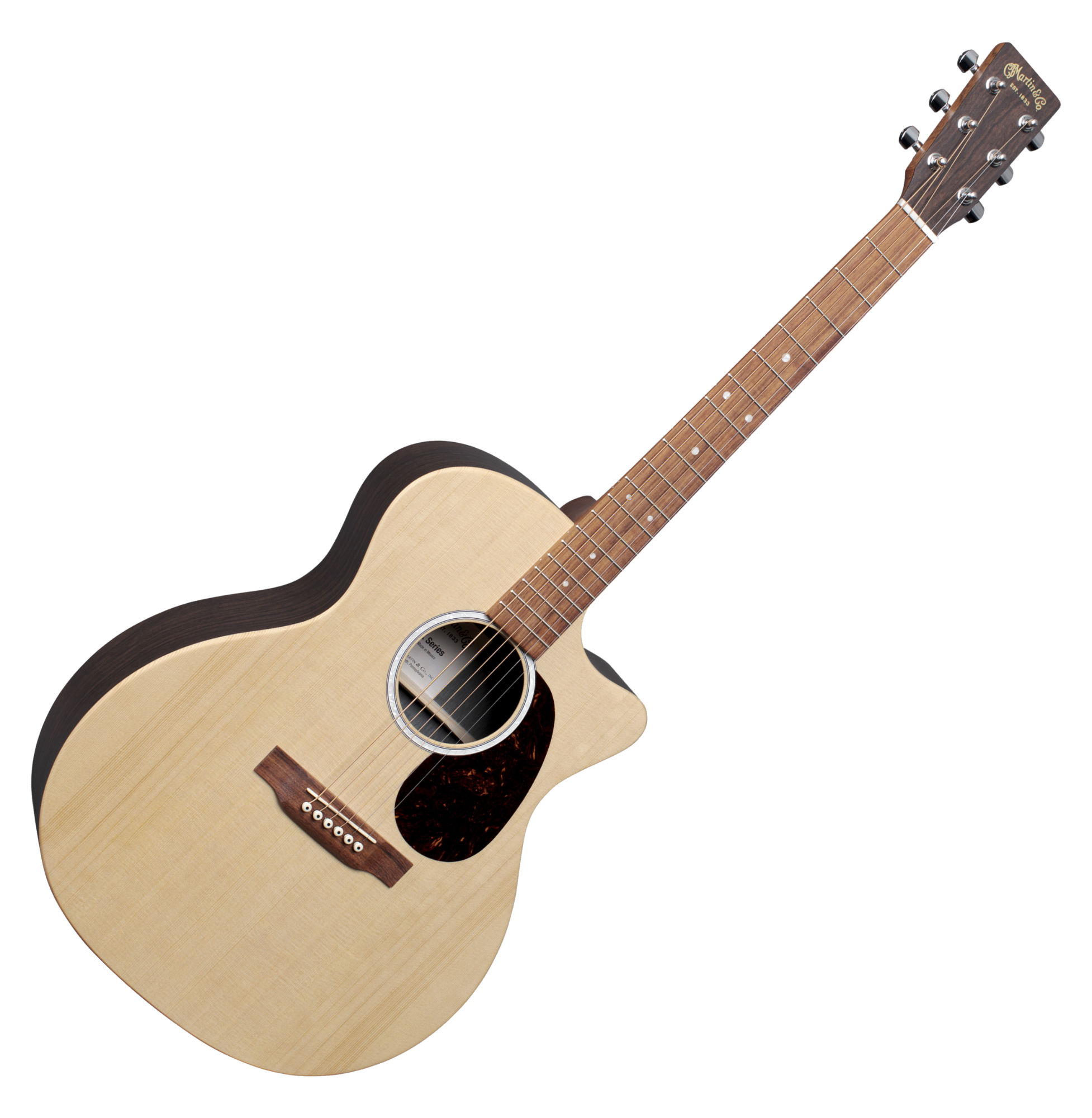 Martin GPC-X2E Rosewood  - 1A Showroom Modell (Zustand: wie neu, in OVP)