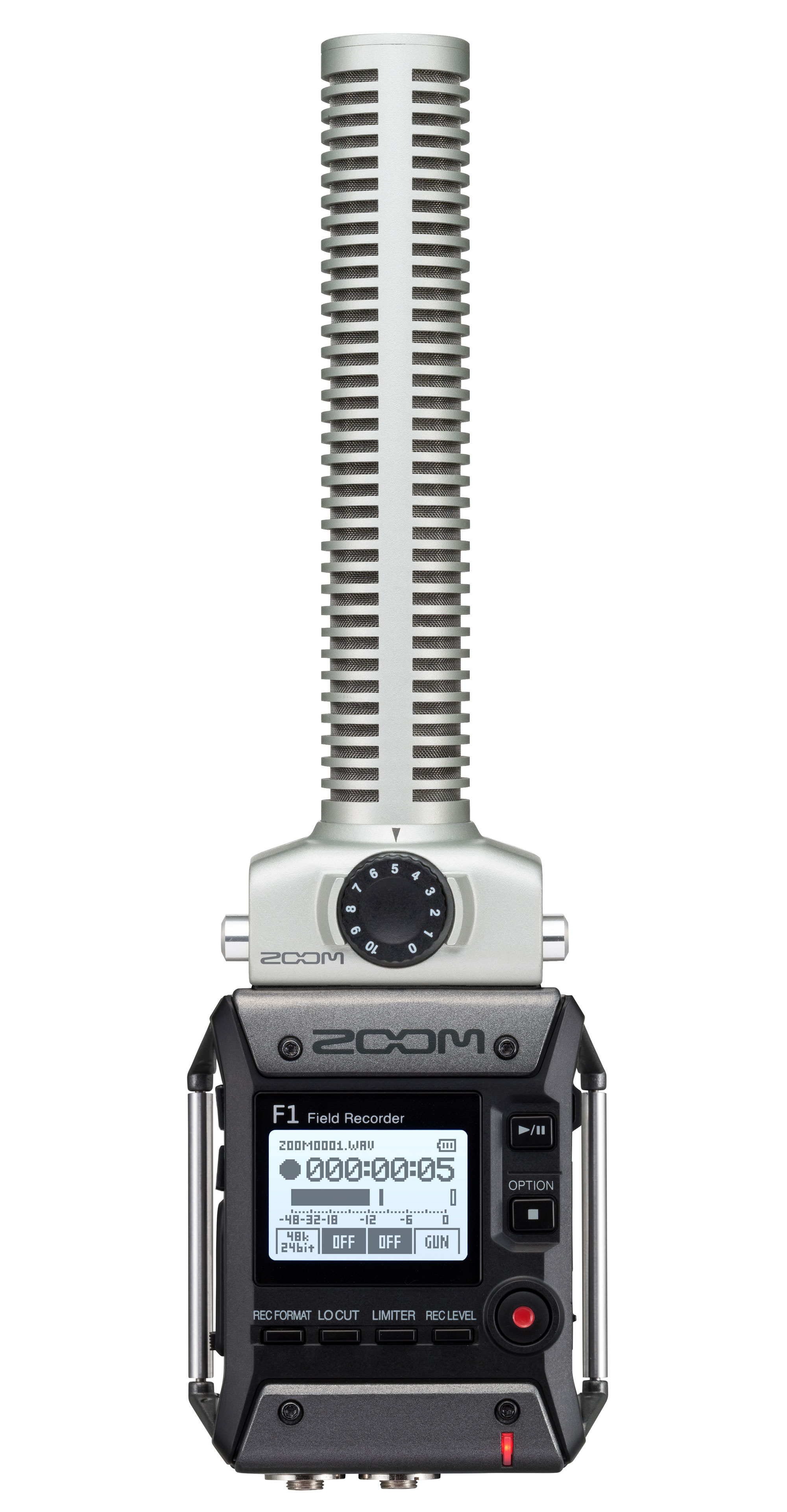 Zoom F1-SP Field Recorder mit Shotgun Mikrofon  - 1A Showroom Modell (Zustand: wie neu, in OVP)