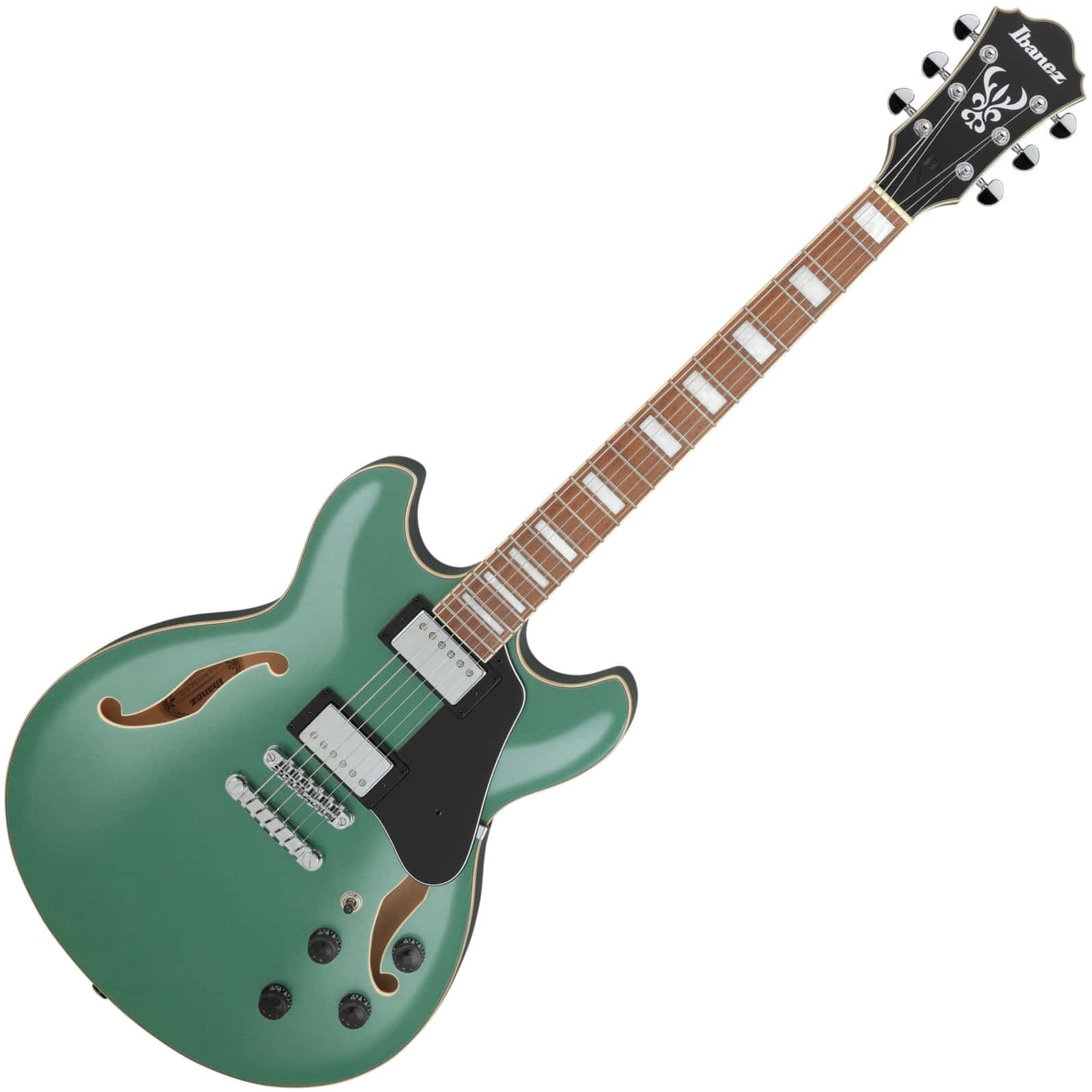 Ibanez AS73-OLM Artcore Hollowbody Gitarre Olive Metallic  - Retoure (Zustand: sehr gut)