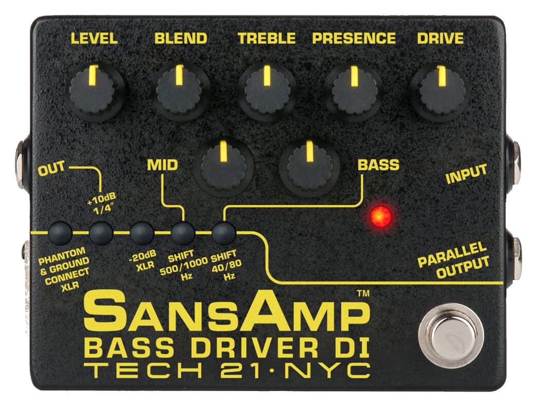 Tech 21 SansAmp Bass Driver DI V2 E-Bass Preamp