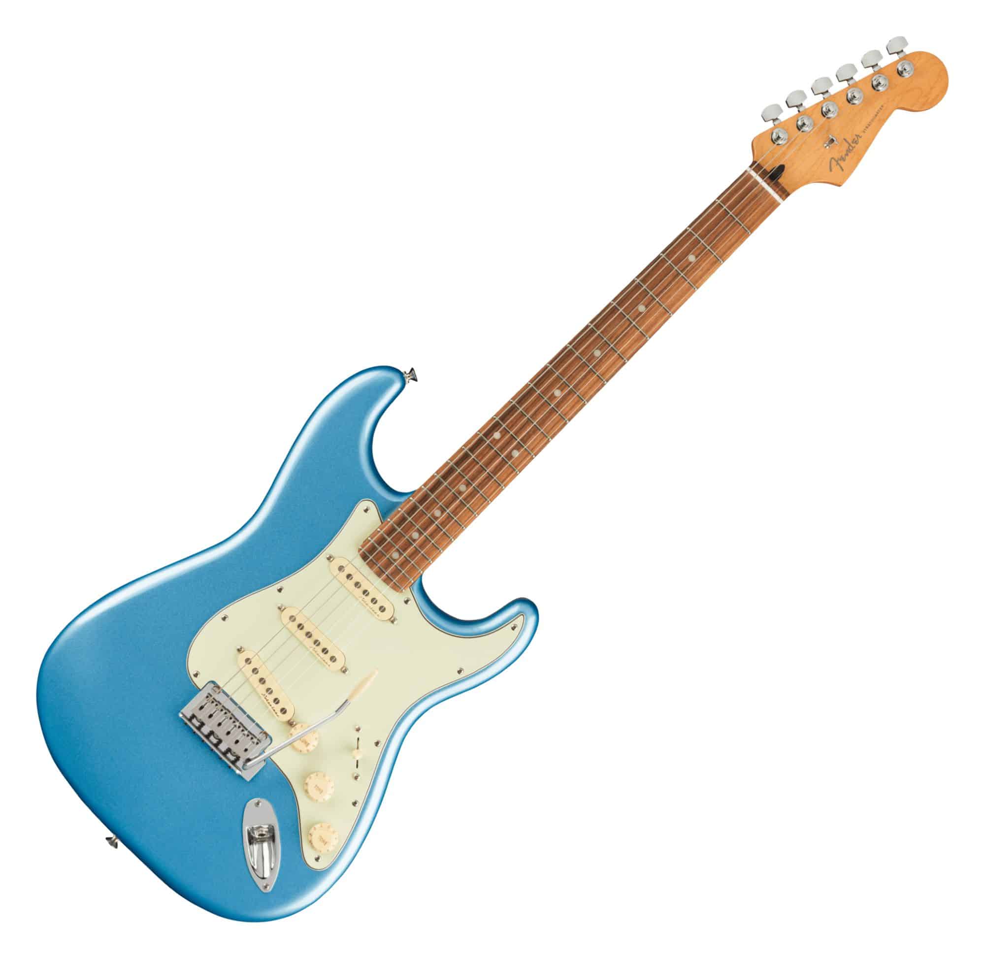 Fender Player Plus Stratocaster PF Opal Spark  - 1A Showroom Modell (Zustand: wie neu, in OVP)