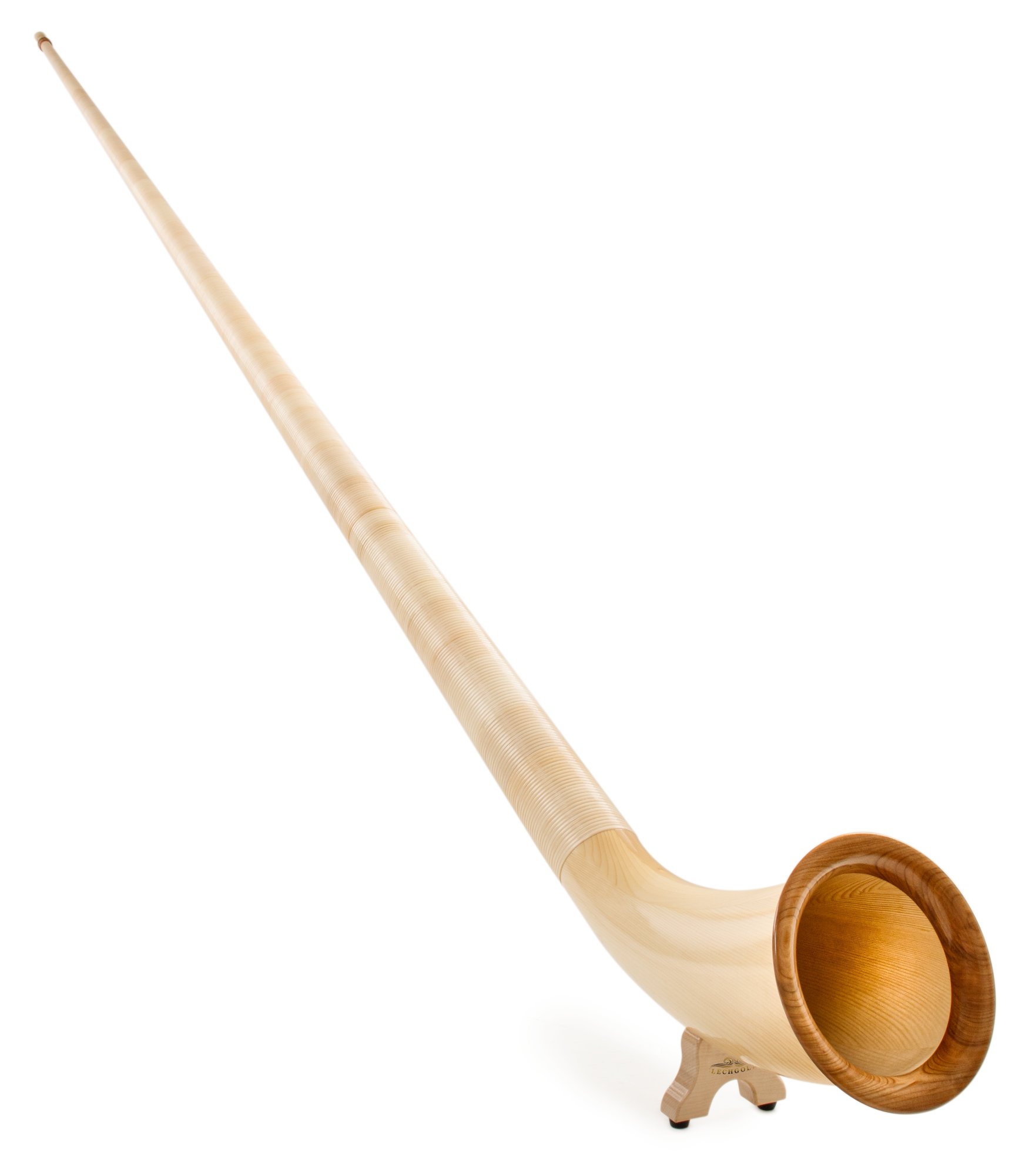 Lechgold Alphorn Deluxe Fis 347 cm 3-teilig  - Retoure (Zustand: sehr gut)