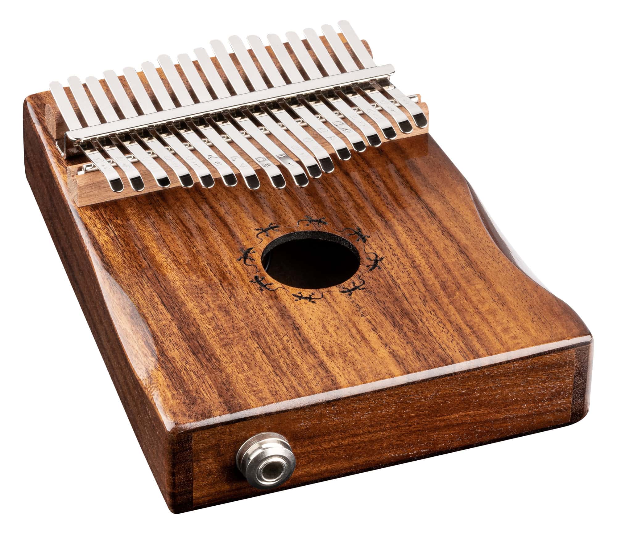 Ortega OKB1E Lizard Kalimba C-Dur Akazie