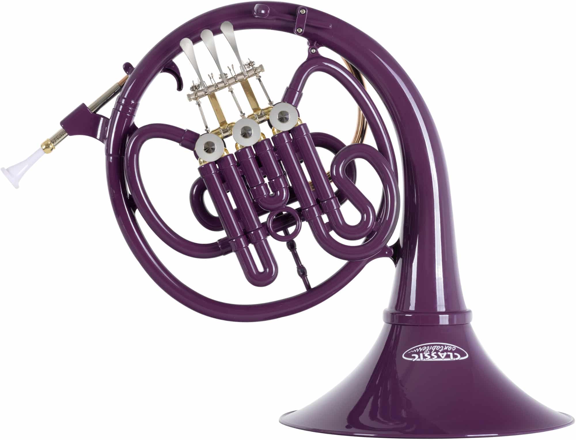 Classic Cantabile WH-30VT MardiBrass Kunststoff Bb-Waldhorn Lila