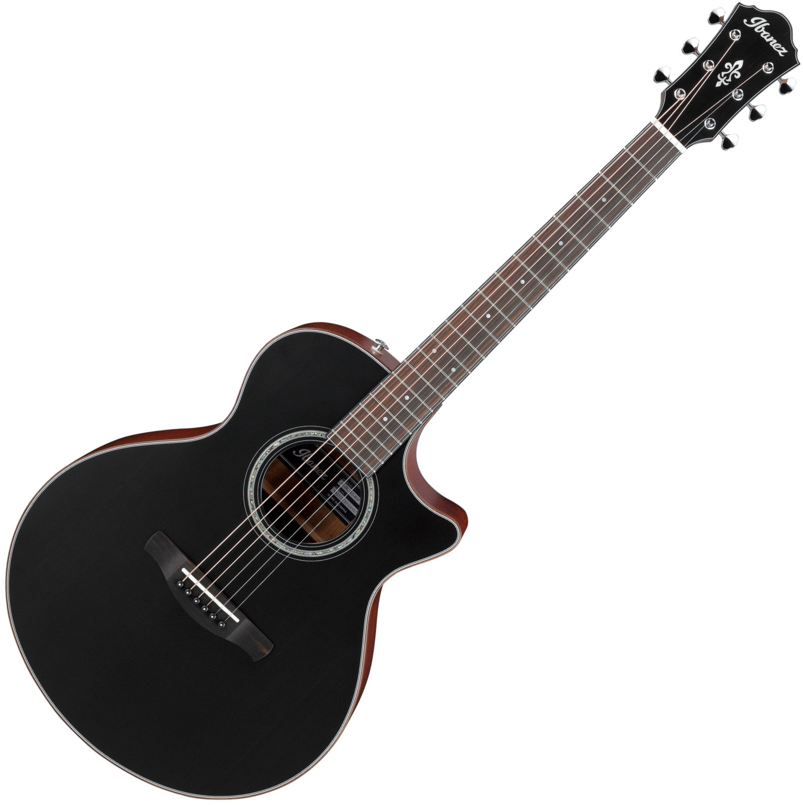 Ibanez AE300FBJR-BOP Black Flat