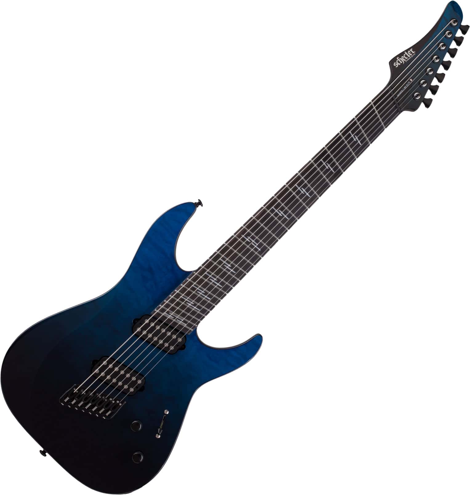 Schecter Reaper 7 Multiscale Elite Deep Ocean Blue