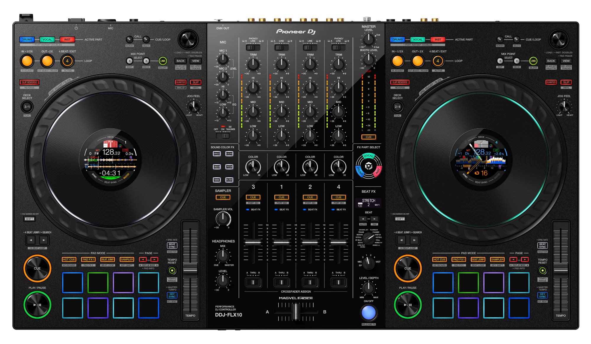 Pioneer DJ DDJ-FLX10  - Retoure (Zustand: sehr gut)