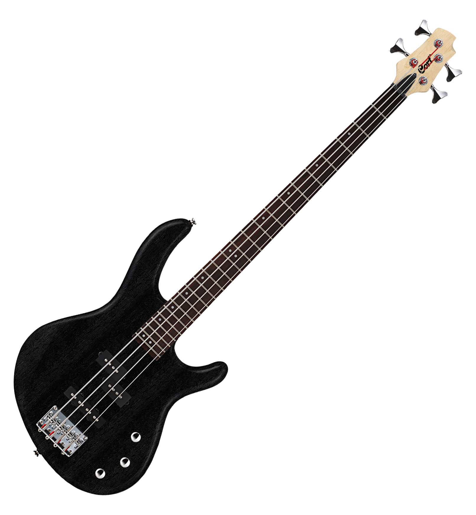 Cort Action PJ E-Bass Open Pore Black