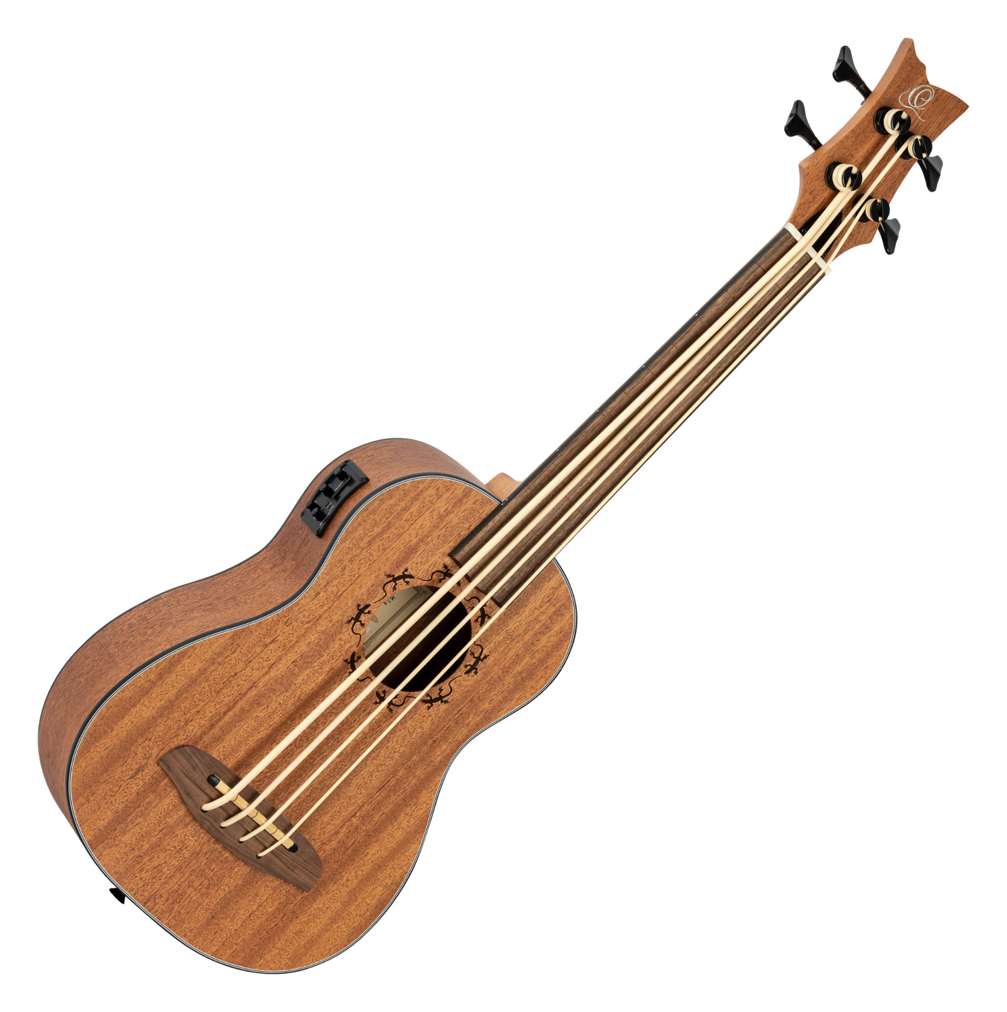 Ortega LIZZY-BSFL-GB Fretless Ukulele Bass  - Retoure (Zustand: sehr gut)