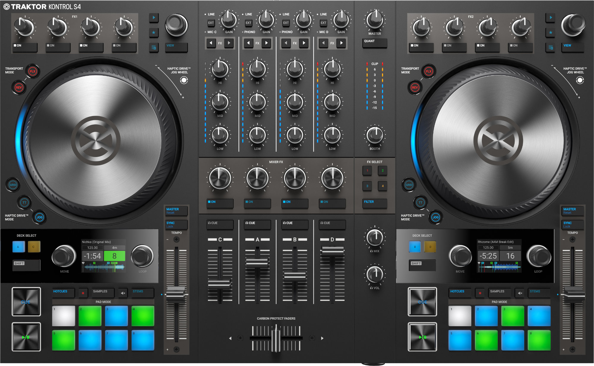 Native Instruments TRAKTOR KONTROL S4 MK3  - Retoure (Zustand: gut)