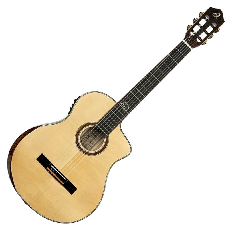 Ortega BYWSM Billy Watman Signature Gitarre  - 1A Showroom Modell (Zustand: wie neu, in OVP)