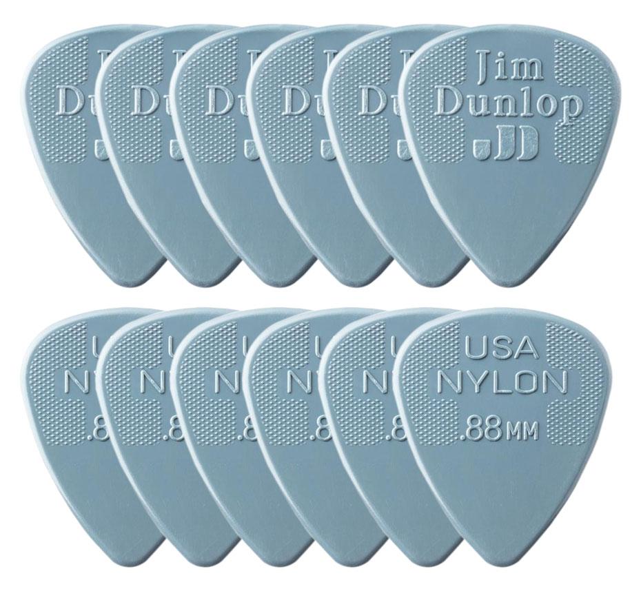 Dunlop Nylon Standard Picks 0,88 mm 12er Player's Pack