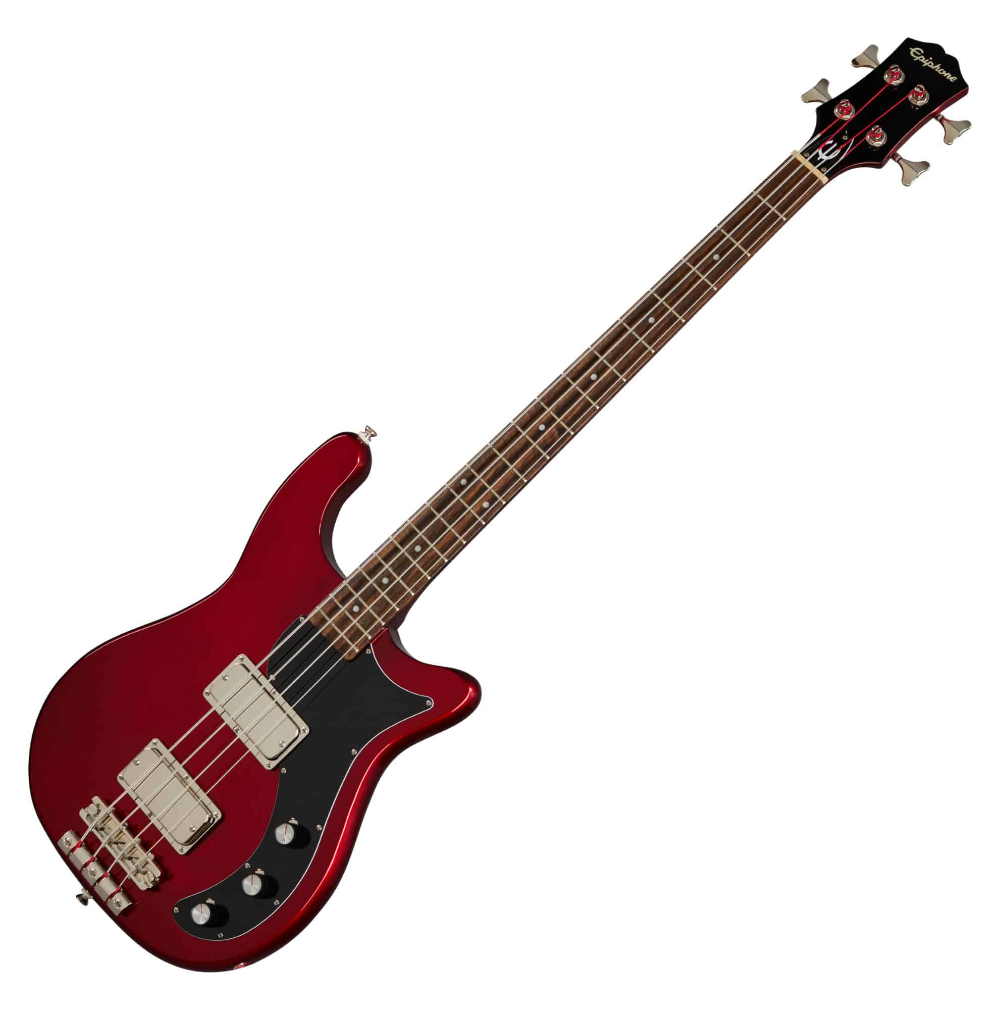 Epiphone Embassy Bass Sparkling Burgundy  - 1A Showroom Modell (Zustand: wie neu, in OVP)