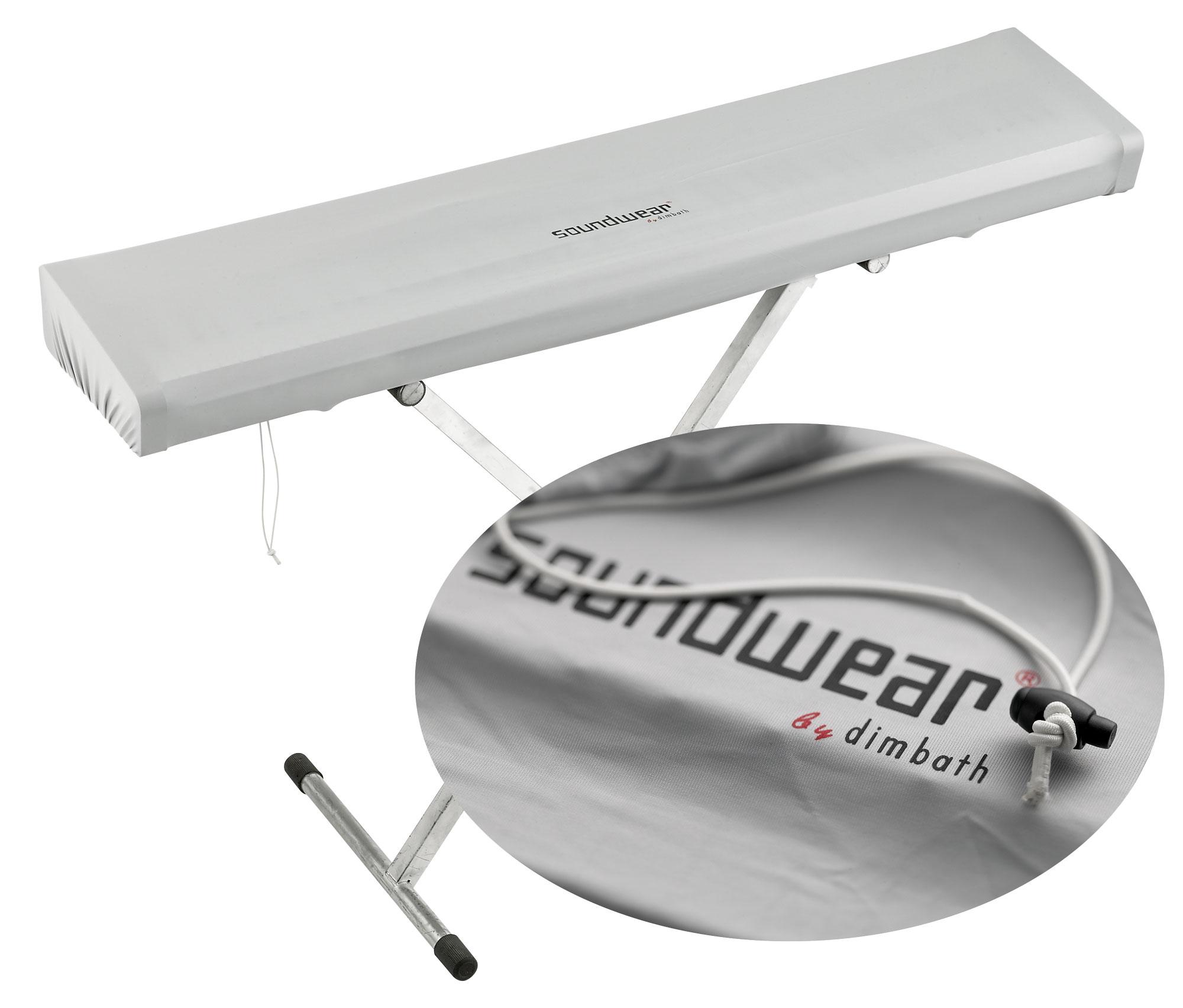 Soundwear Elastische Abdeckhaube 102 - 125 cm Silber