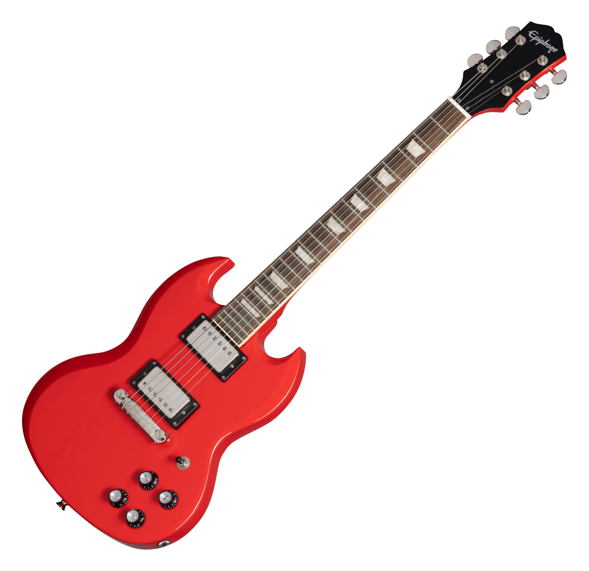 Epiphone Power Players SG Lava Red  - 1A Showroom Modell (Zustand: wie neu, in OVP)