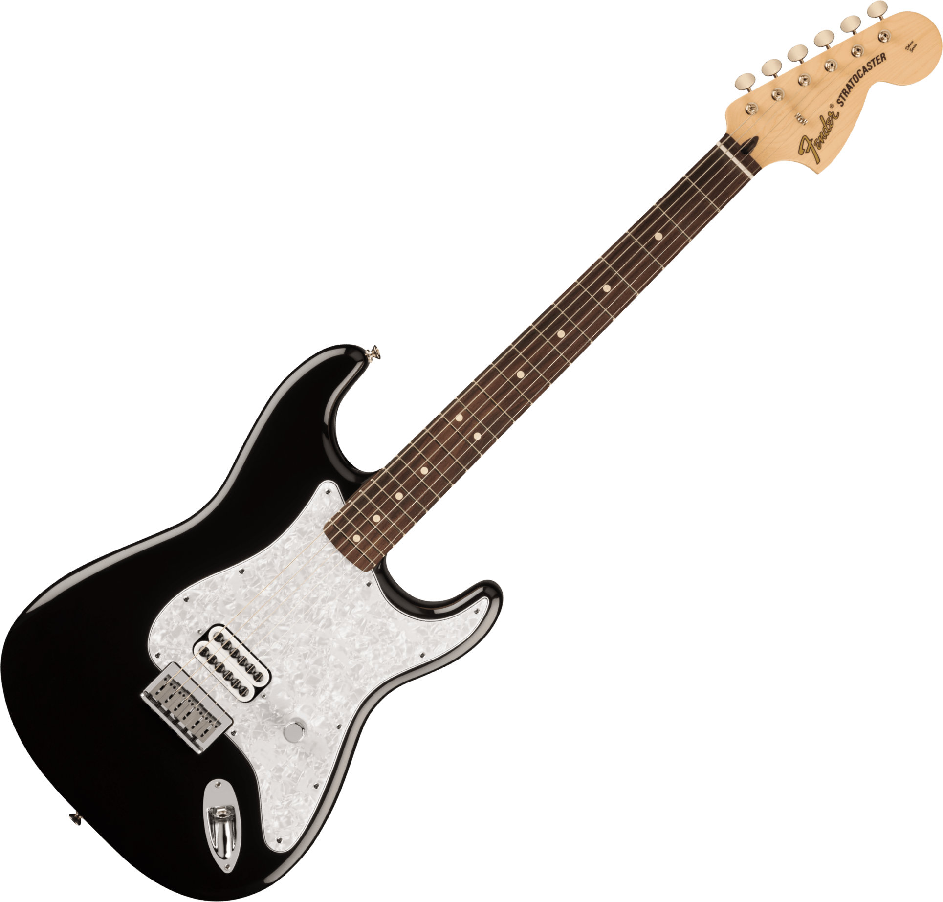 Fender LTD Tom Delonge Stratocaster Black RW   - 1A Showroom Modell (Zustand: wie neu, in OVP)