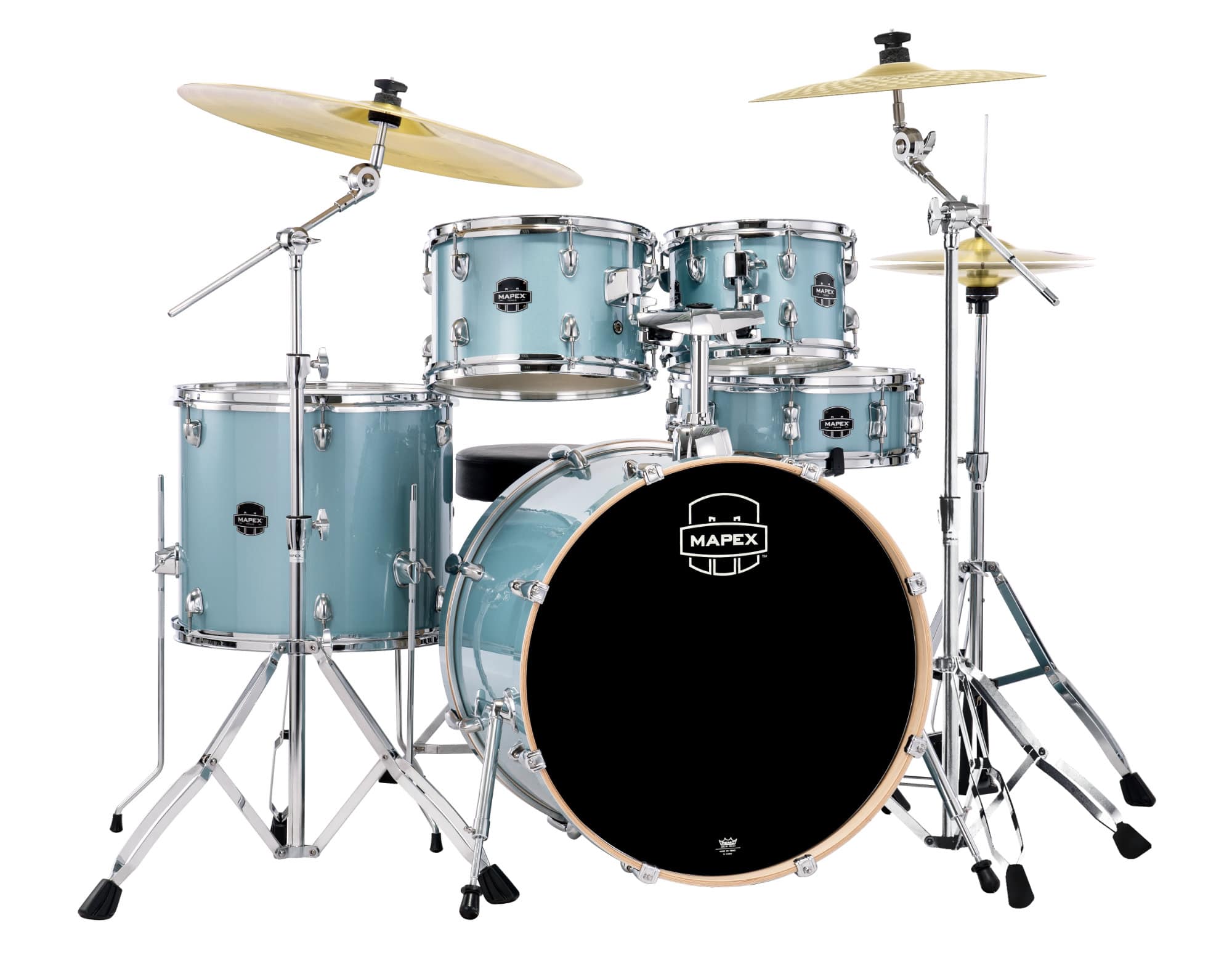 Mapex Venus Stage Drumkit Aqua Blue Sparkle