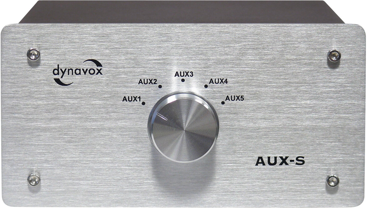 Dynavox AUX-S Eingangsumschalter silber