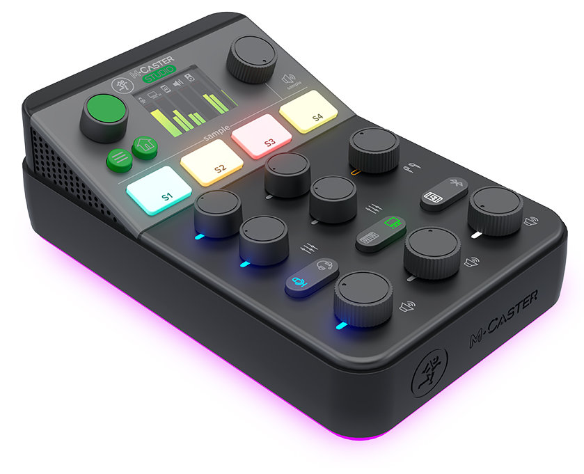 Mackie M-Caster Studio Podcast Gaming Interface  - Retoure (Zustand: sehr gut)